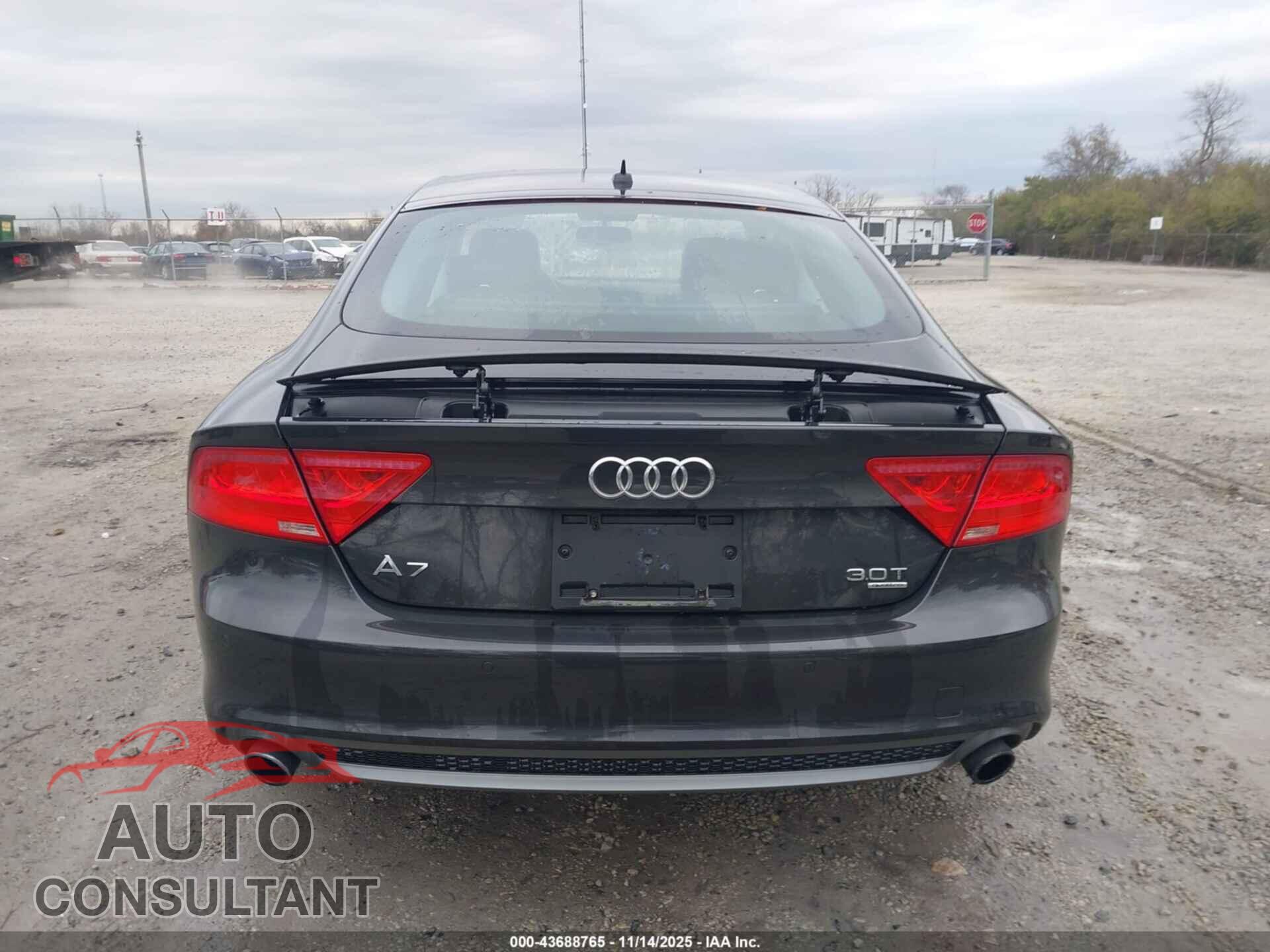 AUDI A7 2012 - WAU2GAFC1CN068971
