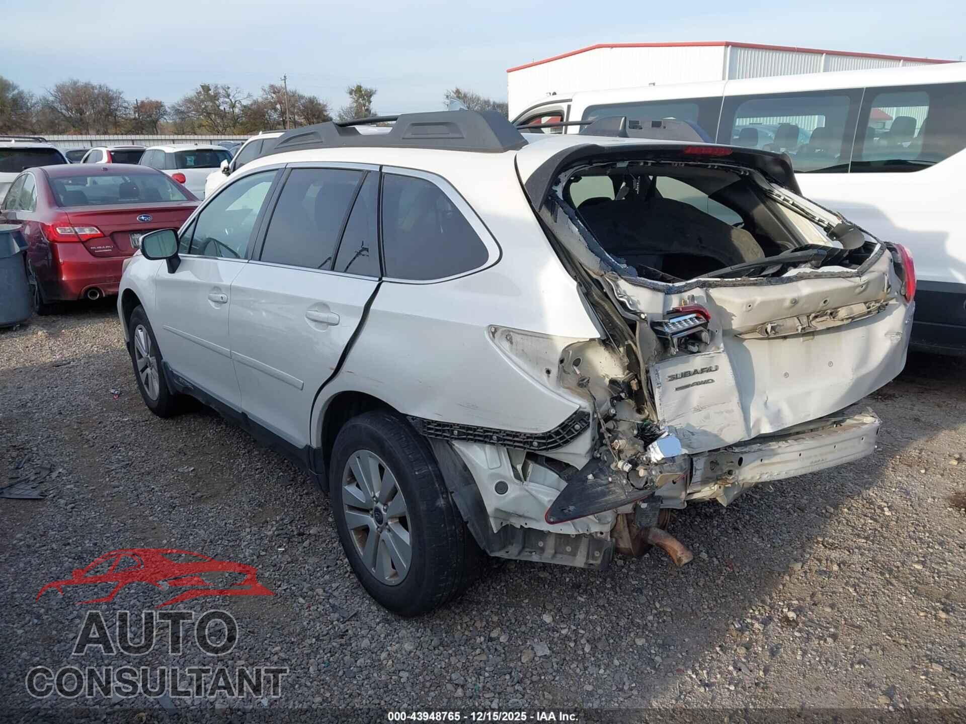 SUBARU OUTBACK 2018 - 4S4BSAFC8J3208794