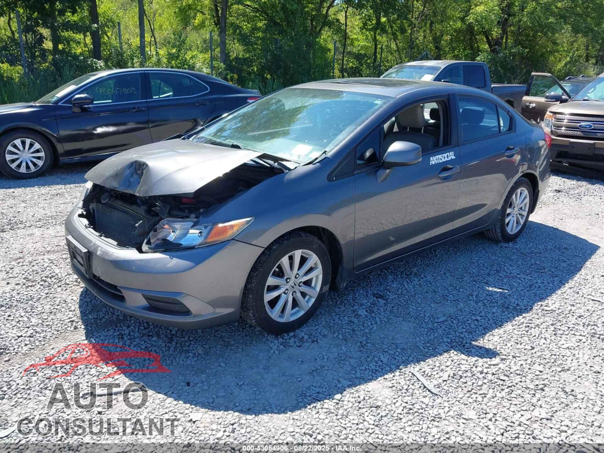 HONDA CIVIC 2012 - 2HGFB2F9XCH575830