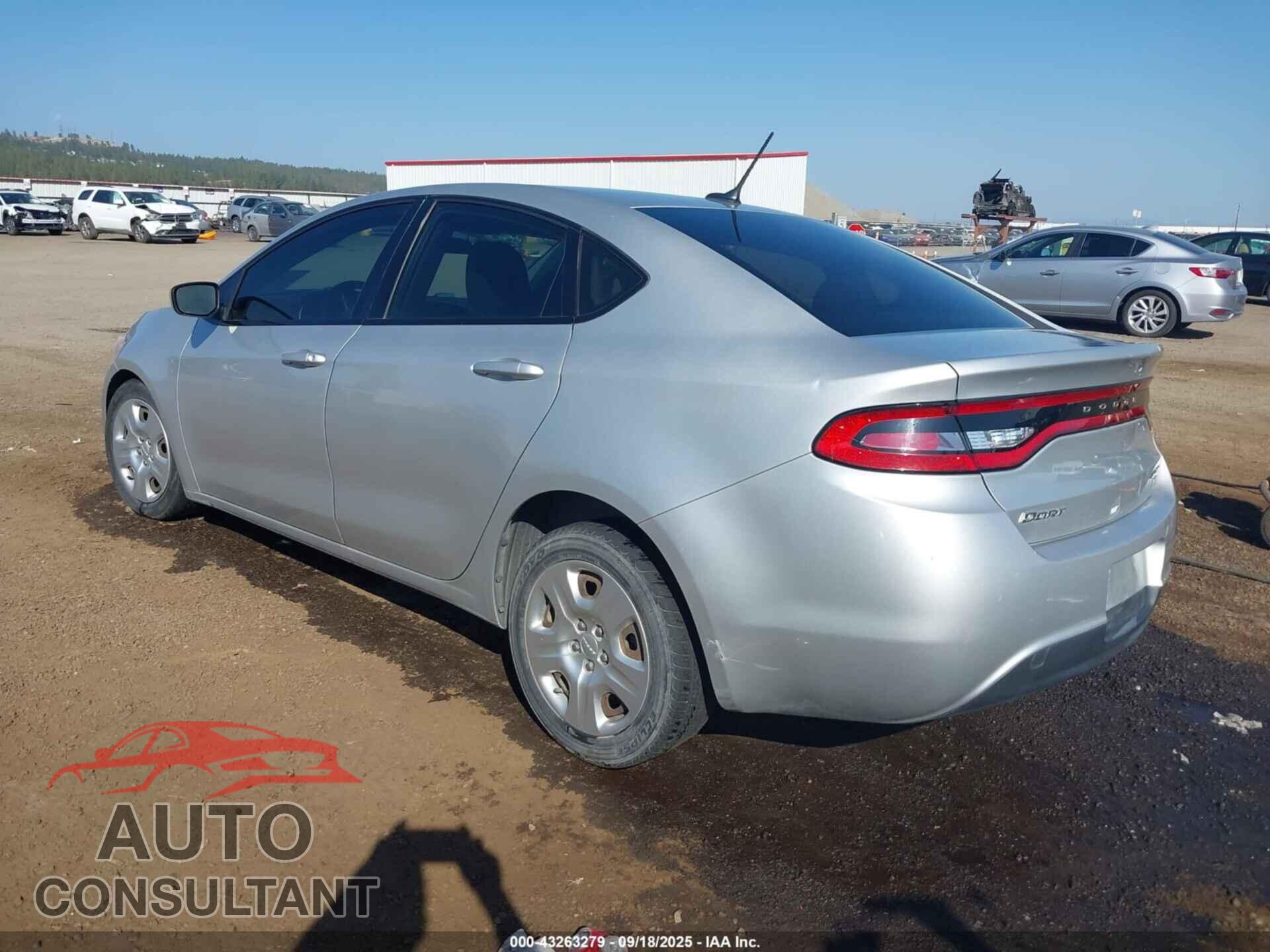 DODGE DART 2013 - 1C3CDFAH2DD319332