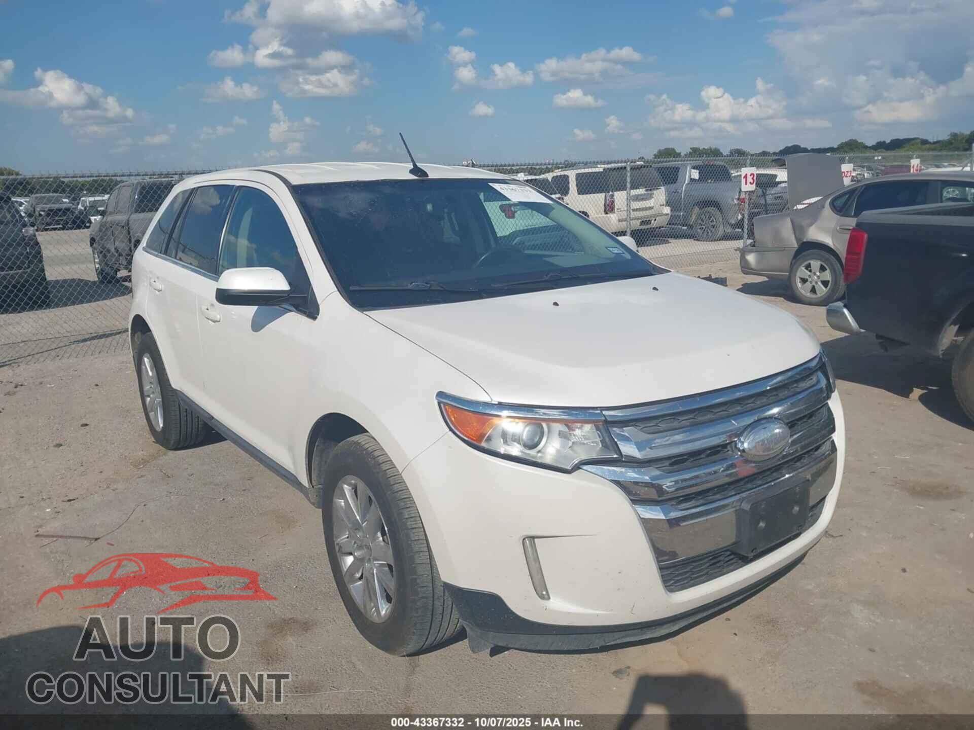 FORD EDGE 2014 - 2FMDK3KC9EBA51292