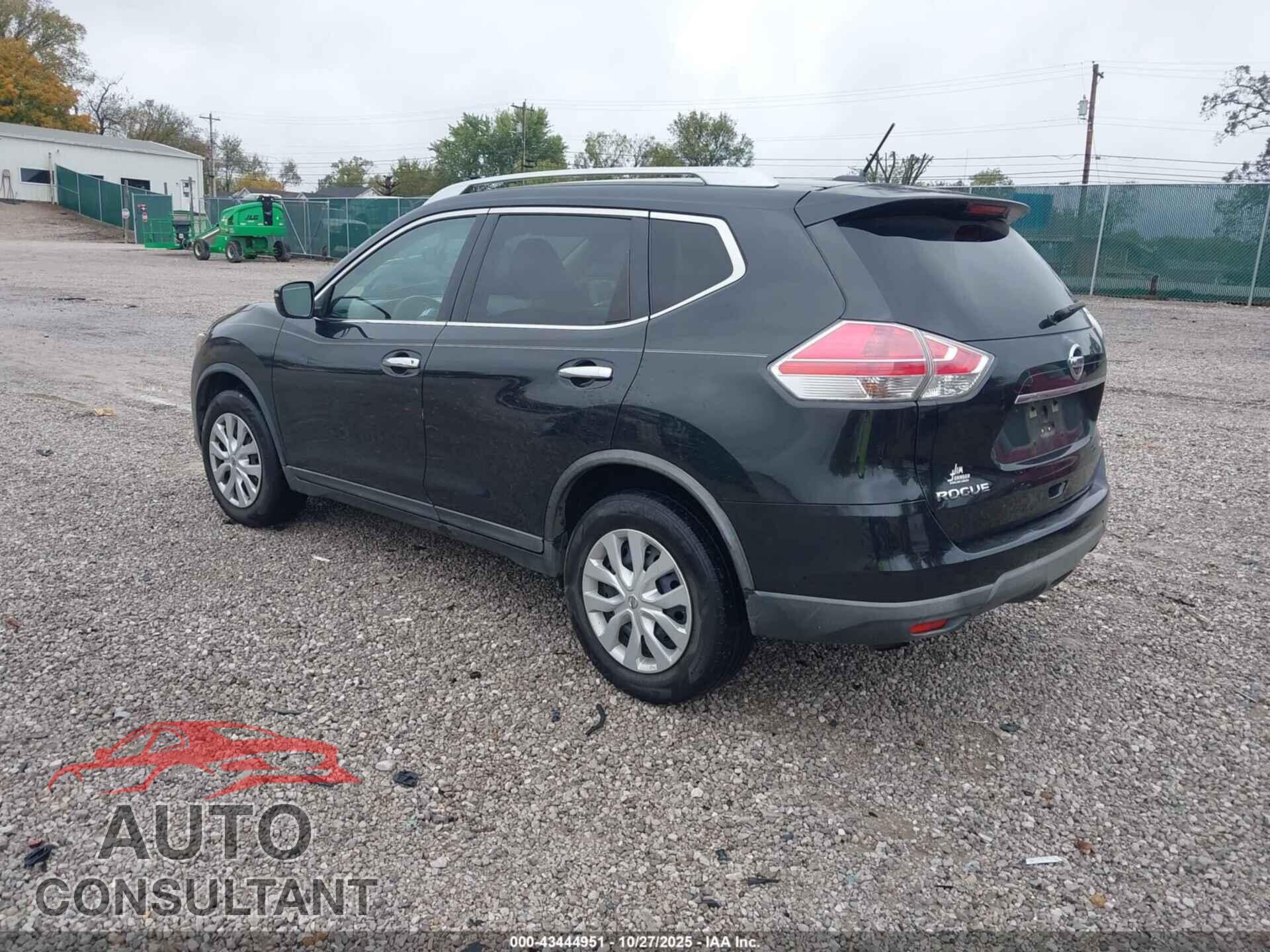 NISSAN ROGUE 2016 - KNMAT2MVXGP672193