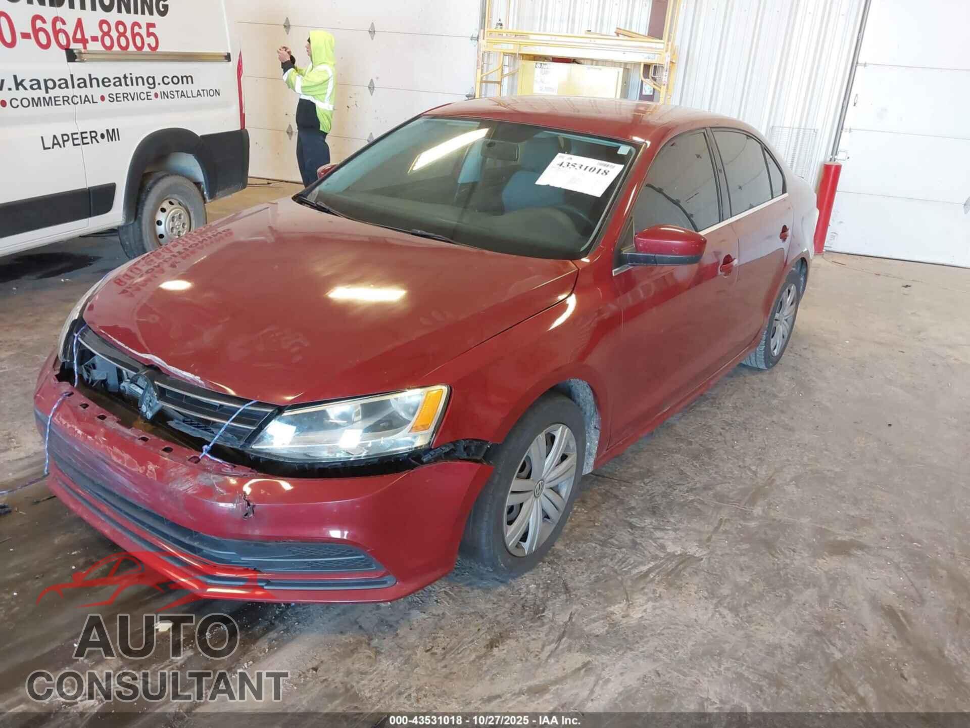 VOLKSWAGEN JETTA 2017 - 3VW2B7AJ7HM409105