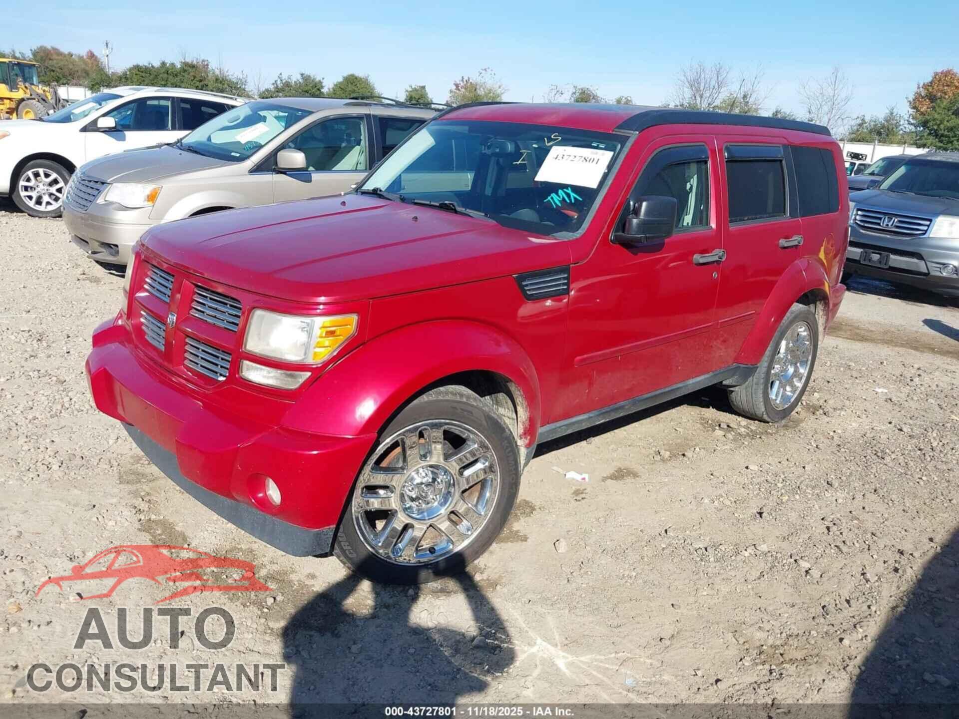 DODGE NITRO 2011 - 1D4PU4GX8BW511603