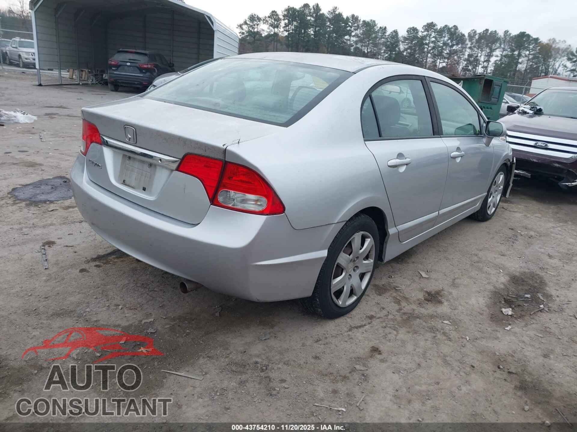 HONDA CIVIC 2009 - 19XFA16559E023780