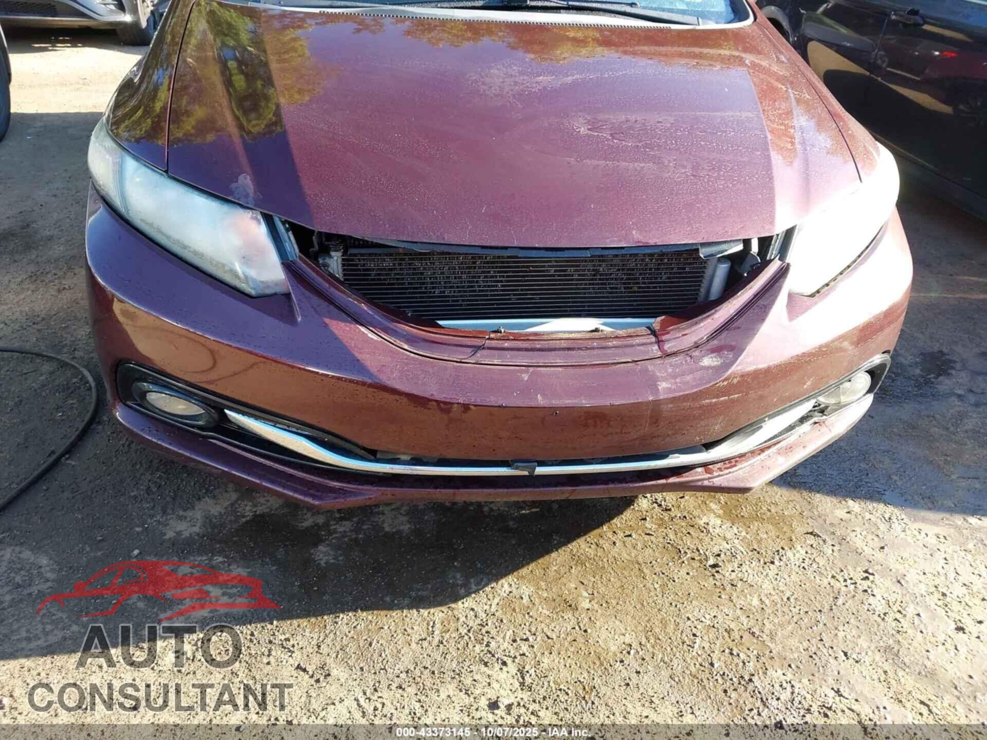 HONDA CIVIC 2013 - 19XFB2F96DE077331