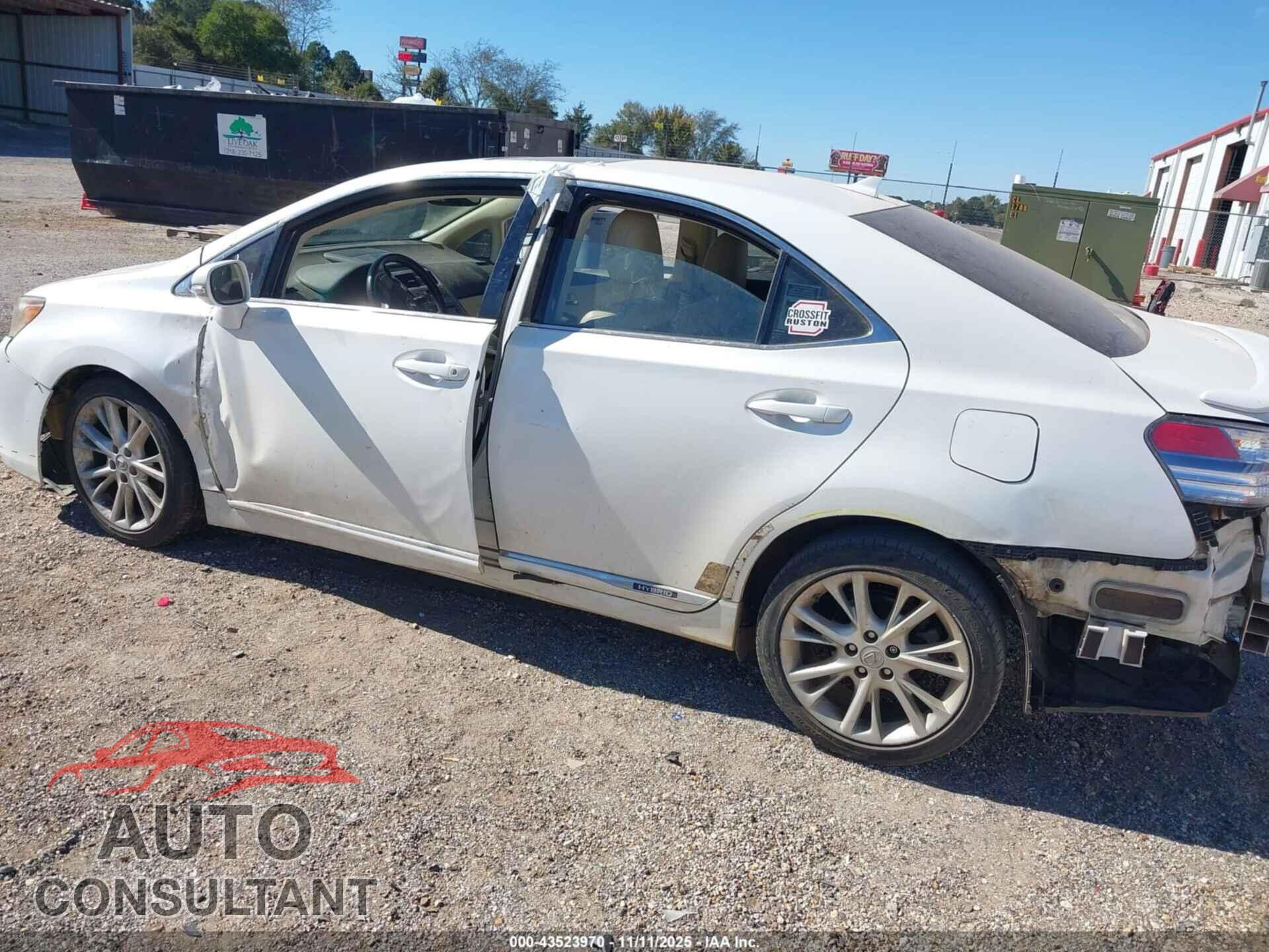 LEXUS HS 250H 2010 - JTHBB1BA9A2013218