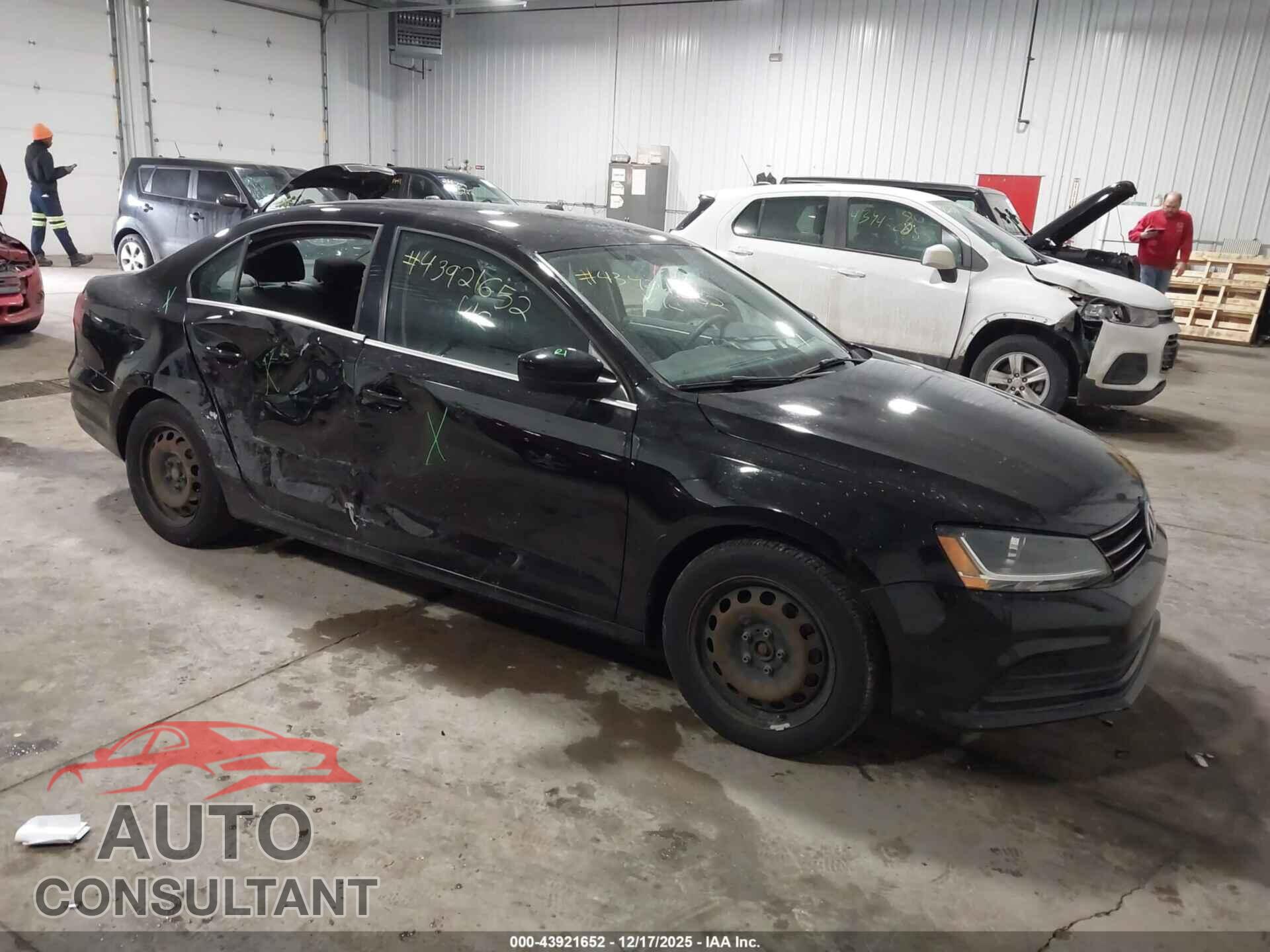 VOLKSWAGEN JETTA 2017 - 3VW2B7AJ3HM411207
