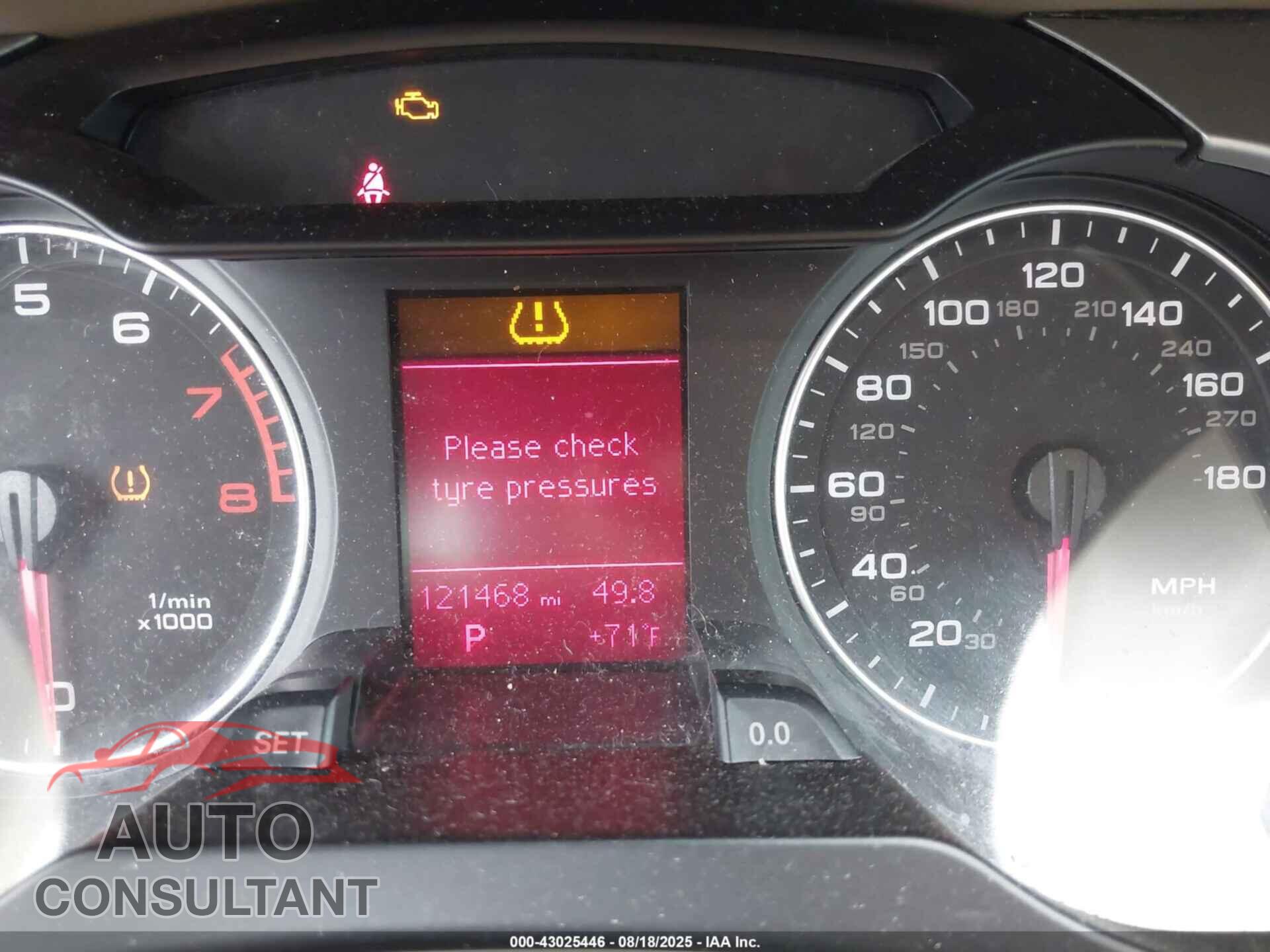 AUDI A4 2009 - WAULF78K89A136584
