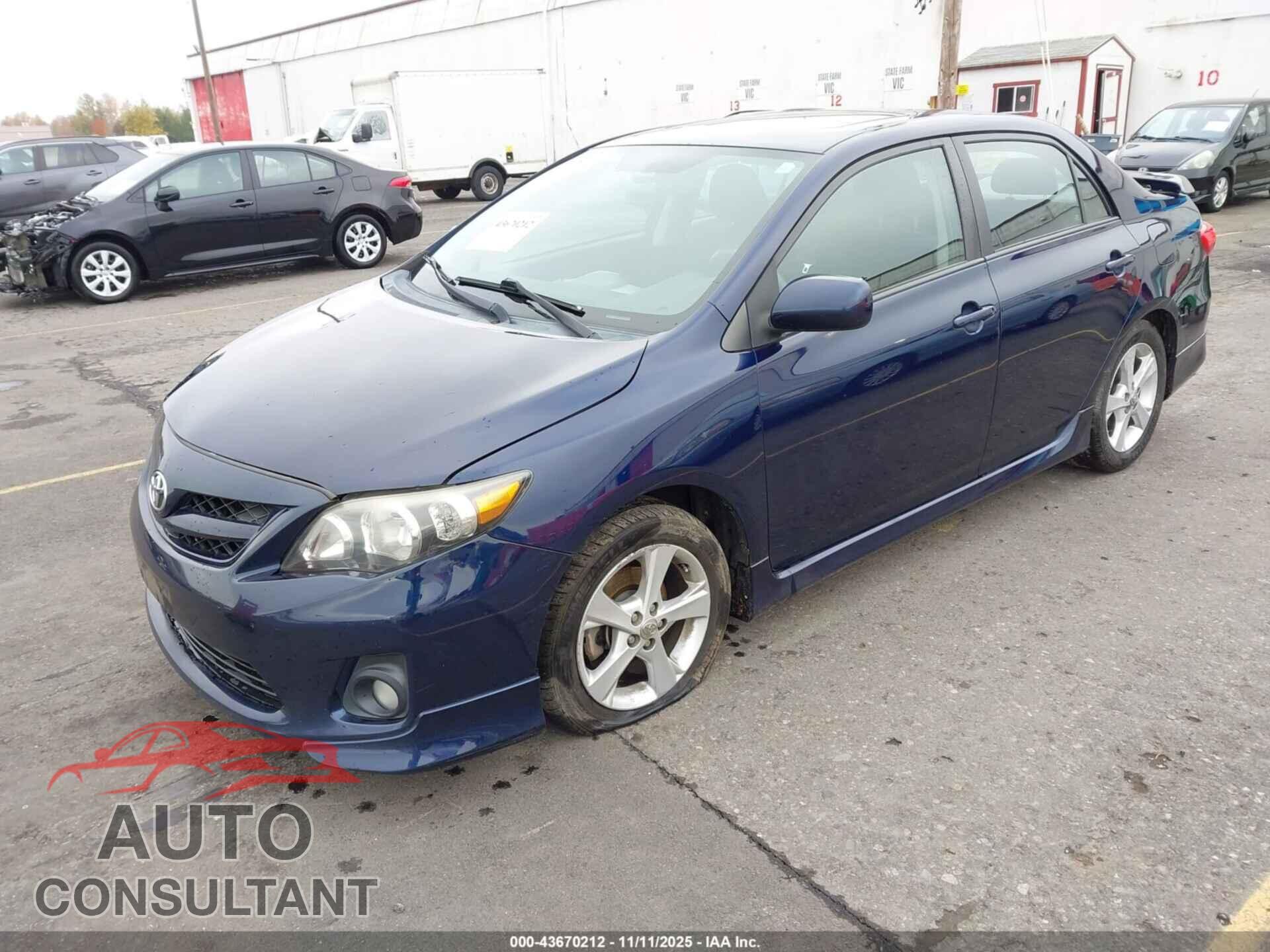 TOYOTA COROLLA 2012 - 2T1BU4EE8CC872056