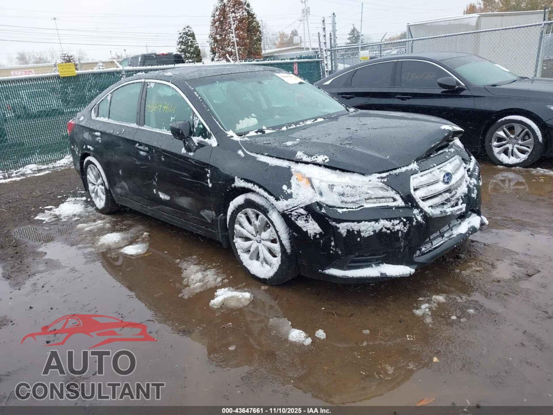 SUBARU LEGACY 2015 - 4S3BNBC67F3047314