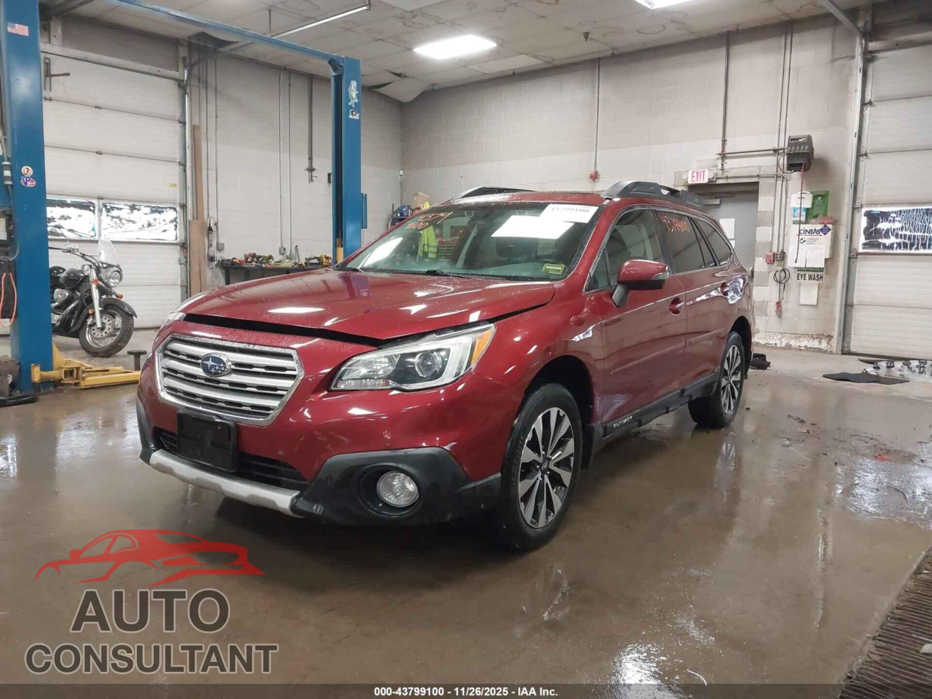 SUBARU OUTBACK 2017 - 4S4BSANCXH3427574