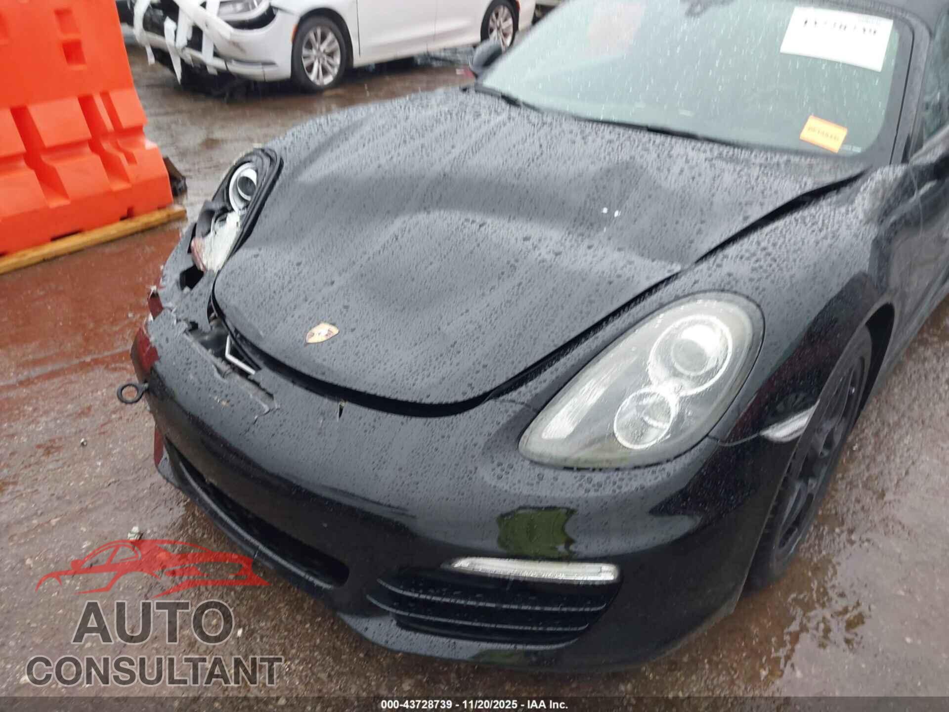 PORSCHE BOXSTER 2013 - WP0CA2A80DS114777