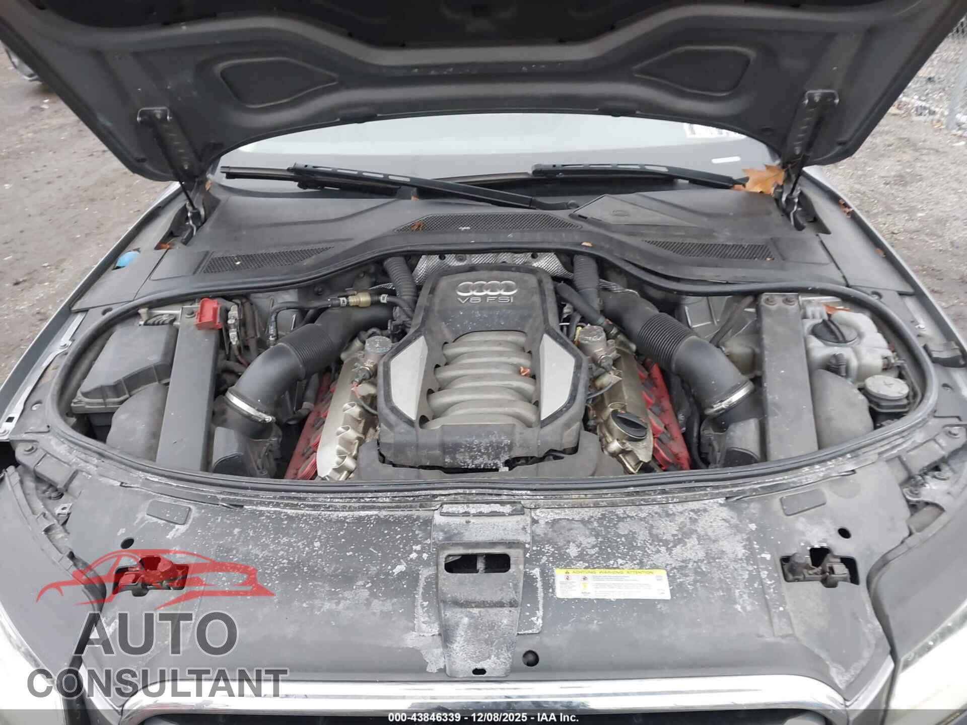 AUDI A8 L 2012 - WAURVAFD6CN015504