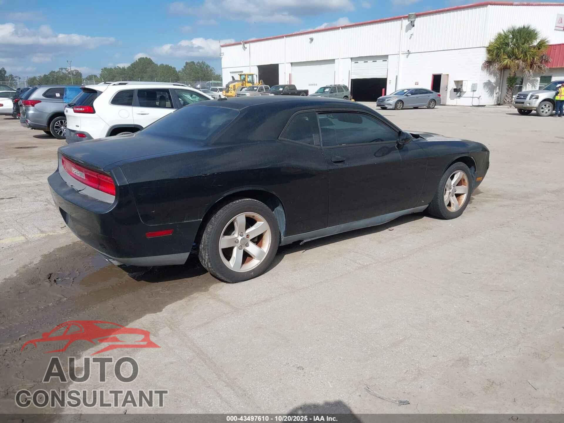 DODGE CHALLENGER 2012 - 2C3CDYAG3CH101081