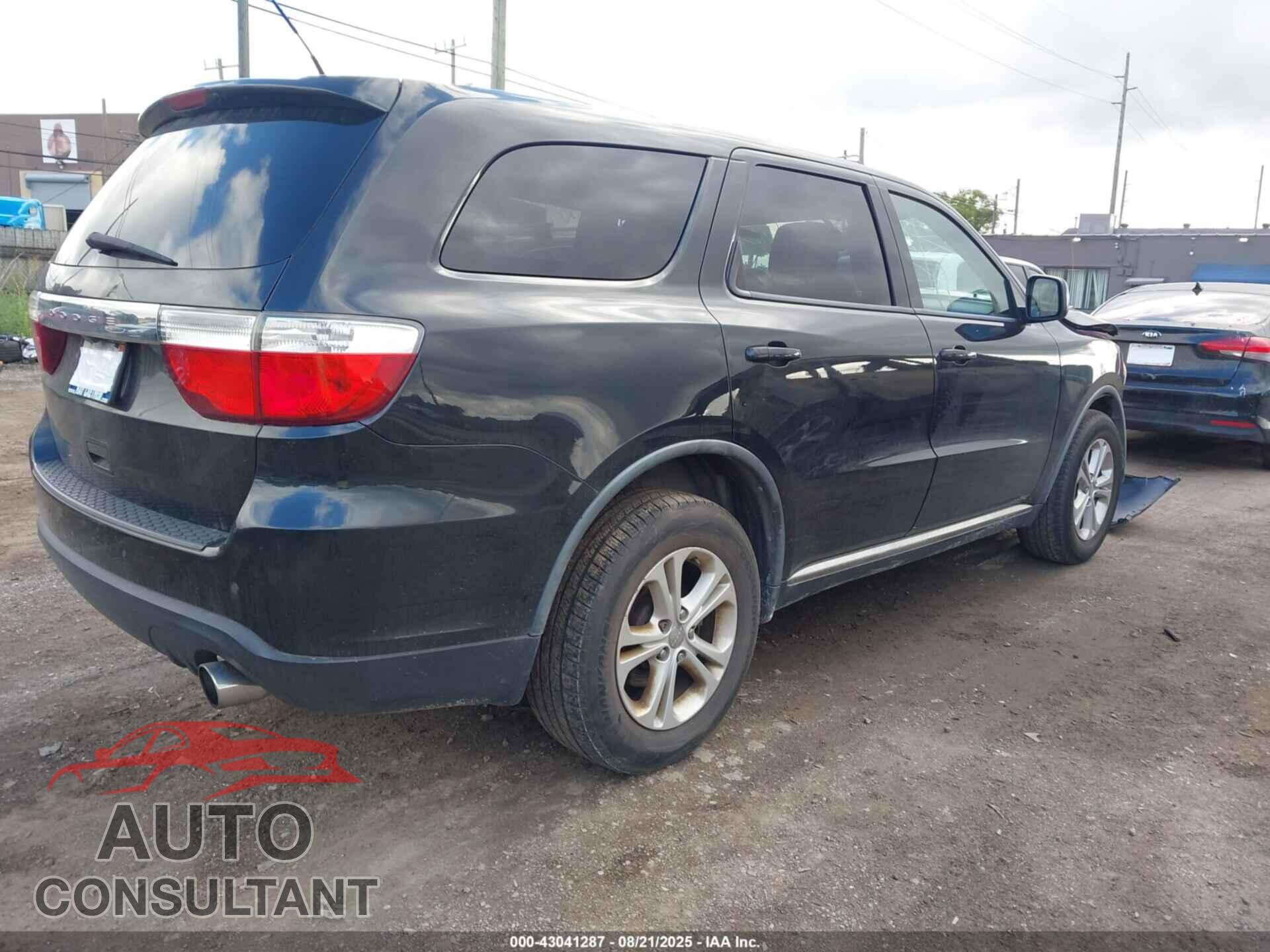 DODGE DURANGO 2011 - 1D4RD2GG3BC632618