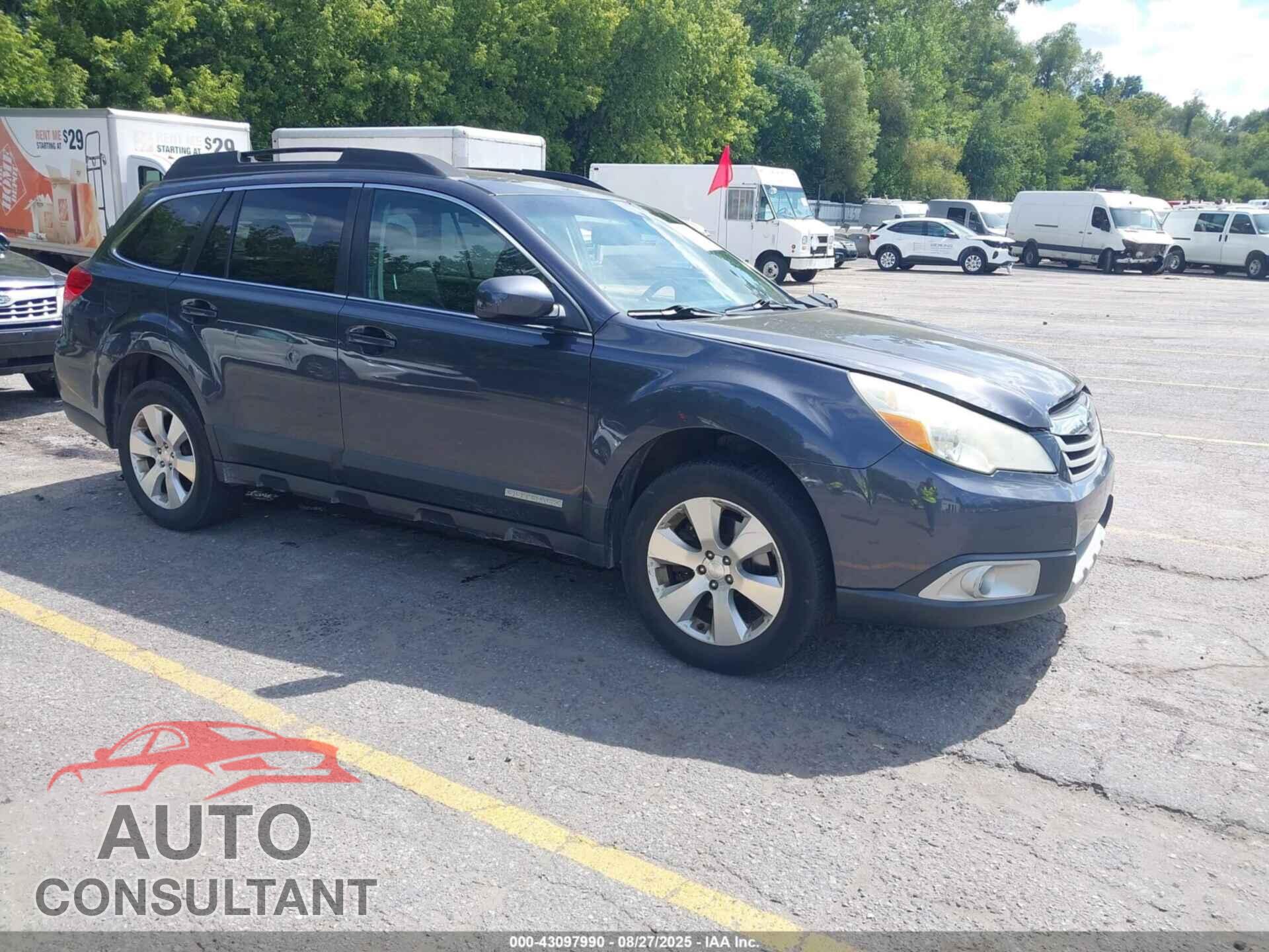 SUBARU OUTBACK 2011 - 4S4BRELC1B2352802