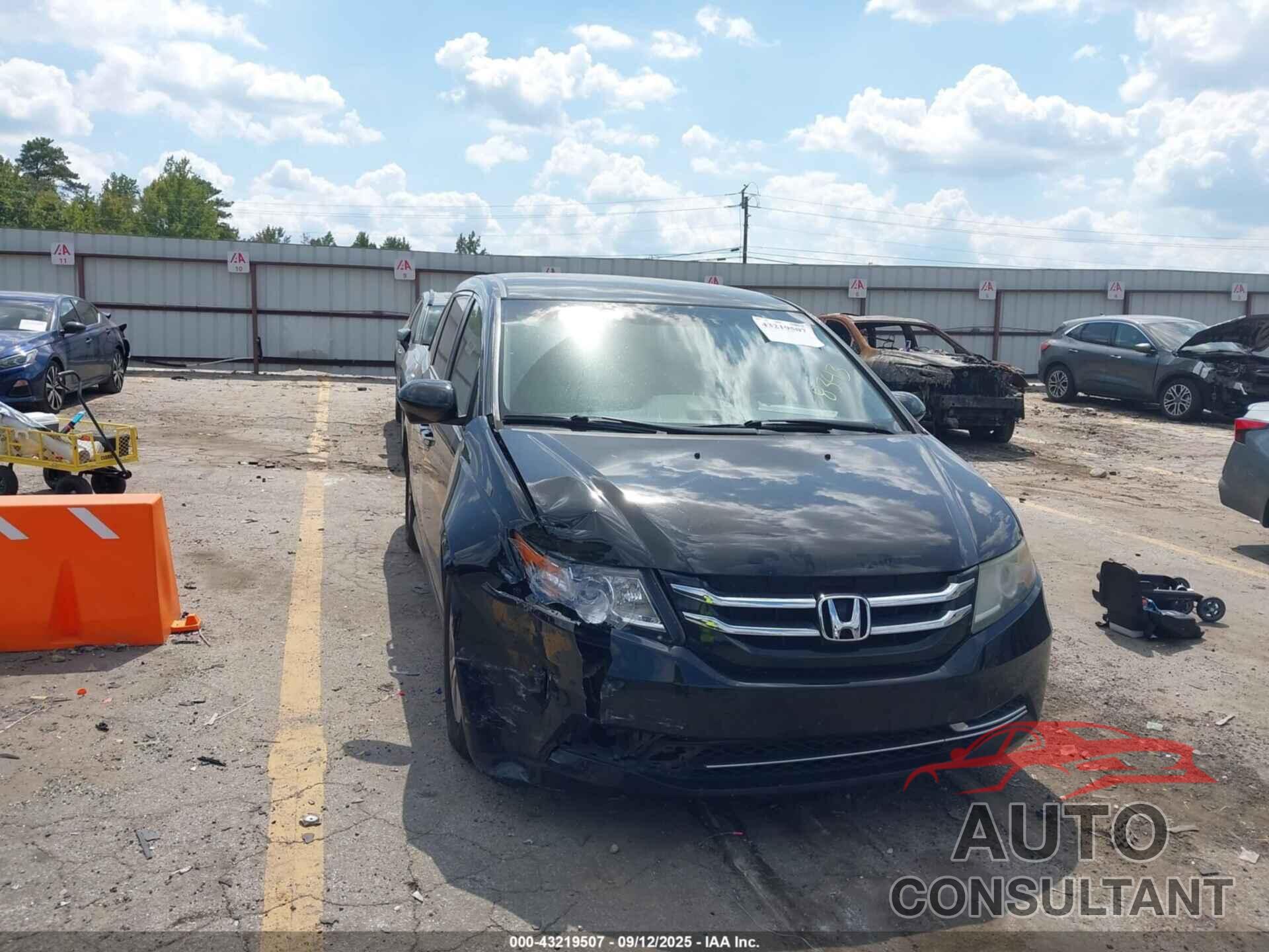 HONDA ODYSSEY 2017 - 5FNRL5H33HB008343