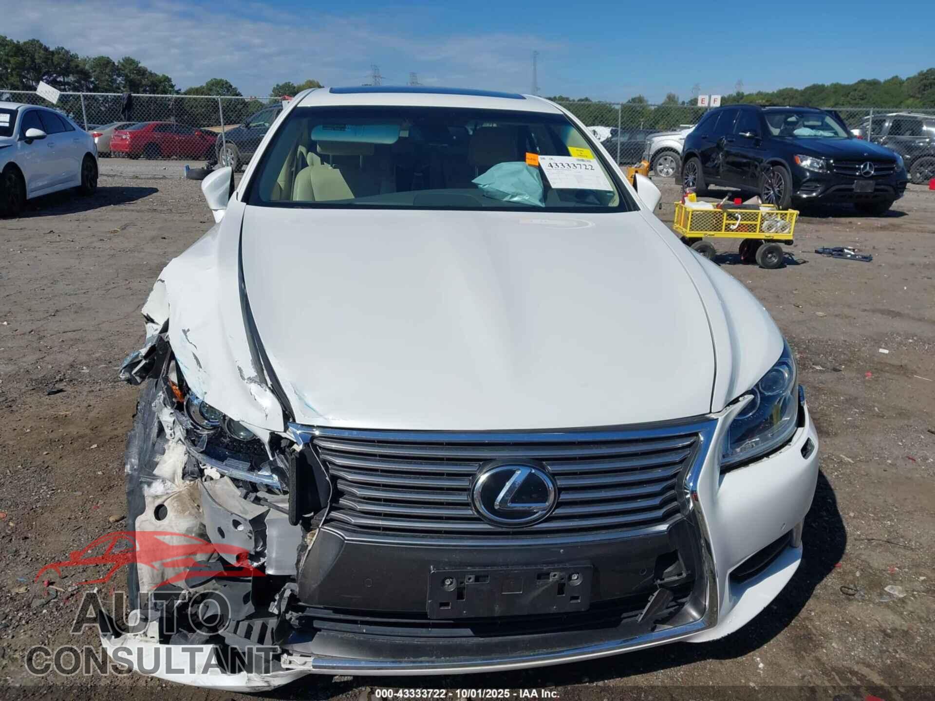 LEXUS LS 460 2013 - JTHBL5EF8D5118329