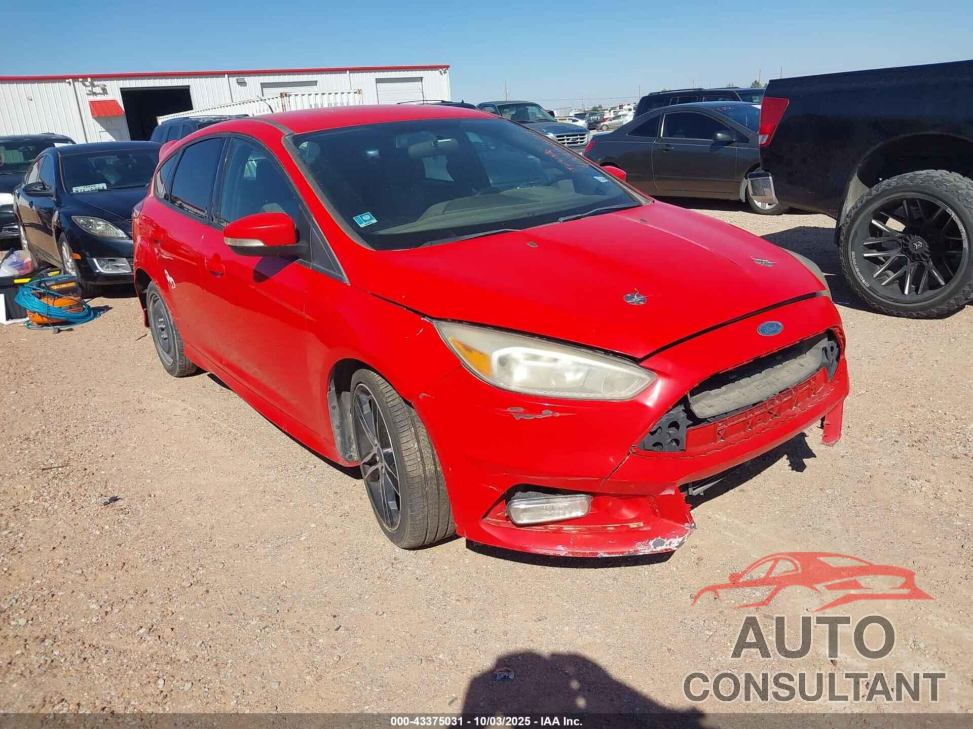 FORD FOCUS ST 2017 - 1FADP3L98HL257626