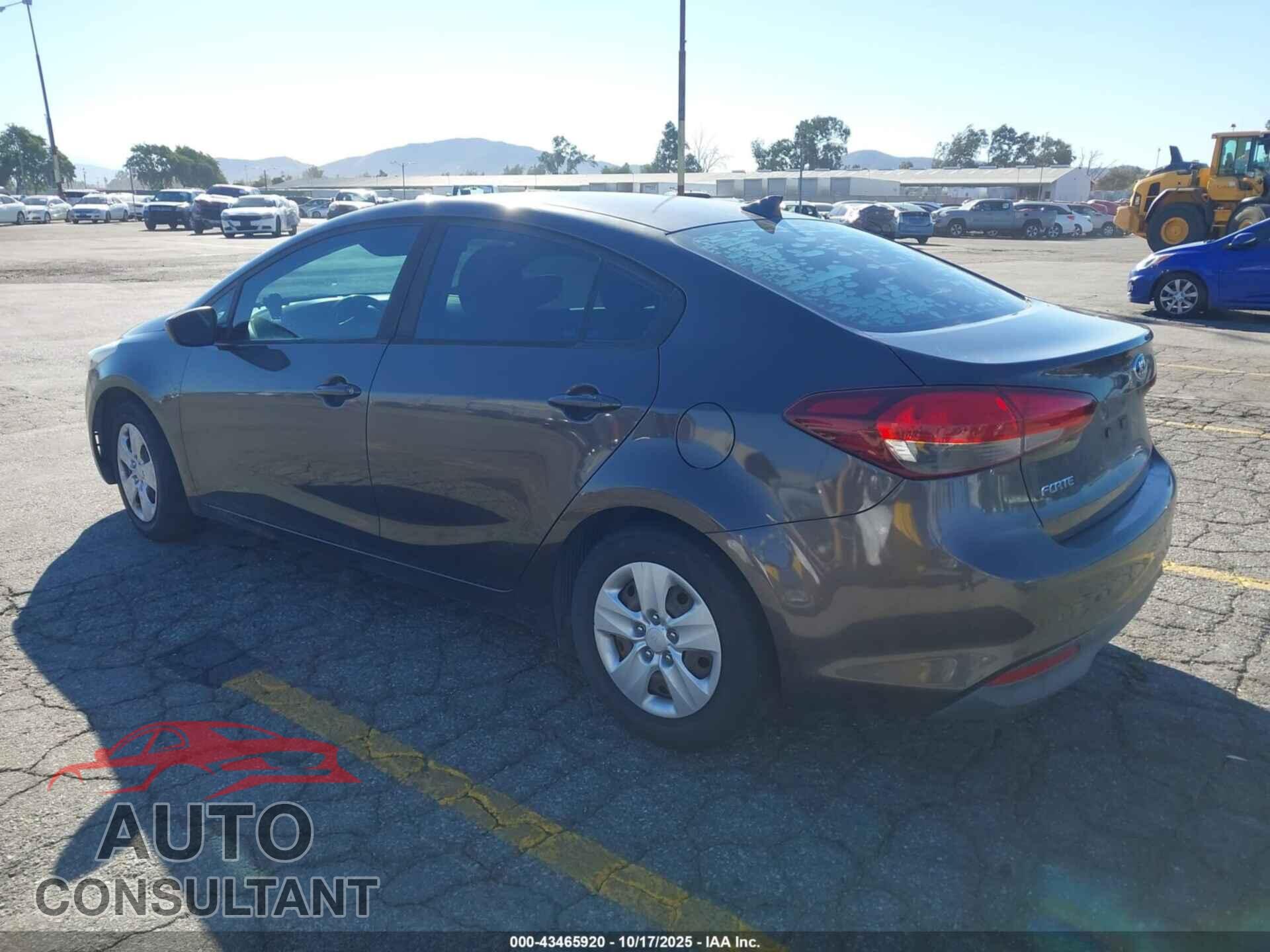 KIA FORTE 2017 - 3KPFK4A78HE089715