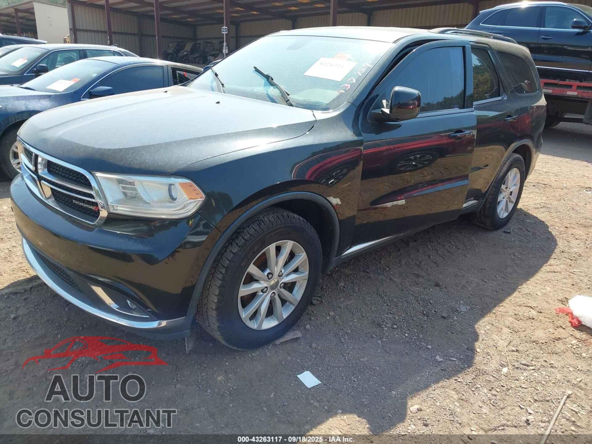 DODGE DURANGO 2015 - 1C4RDHAG3FC937759