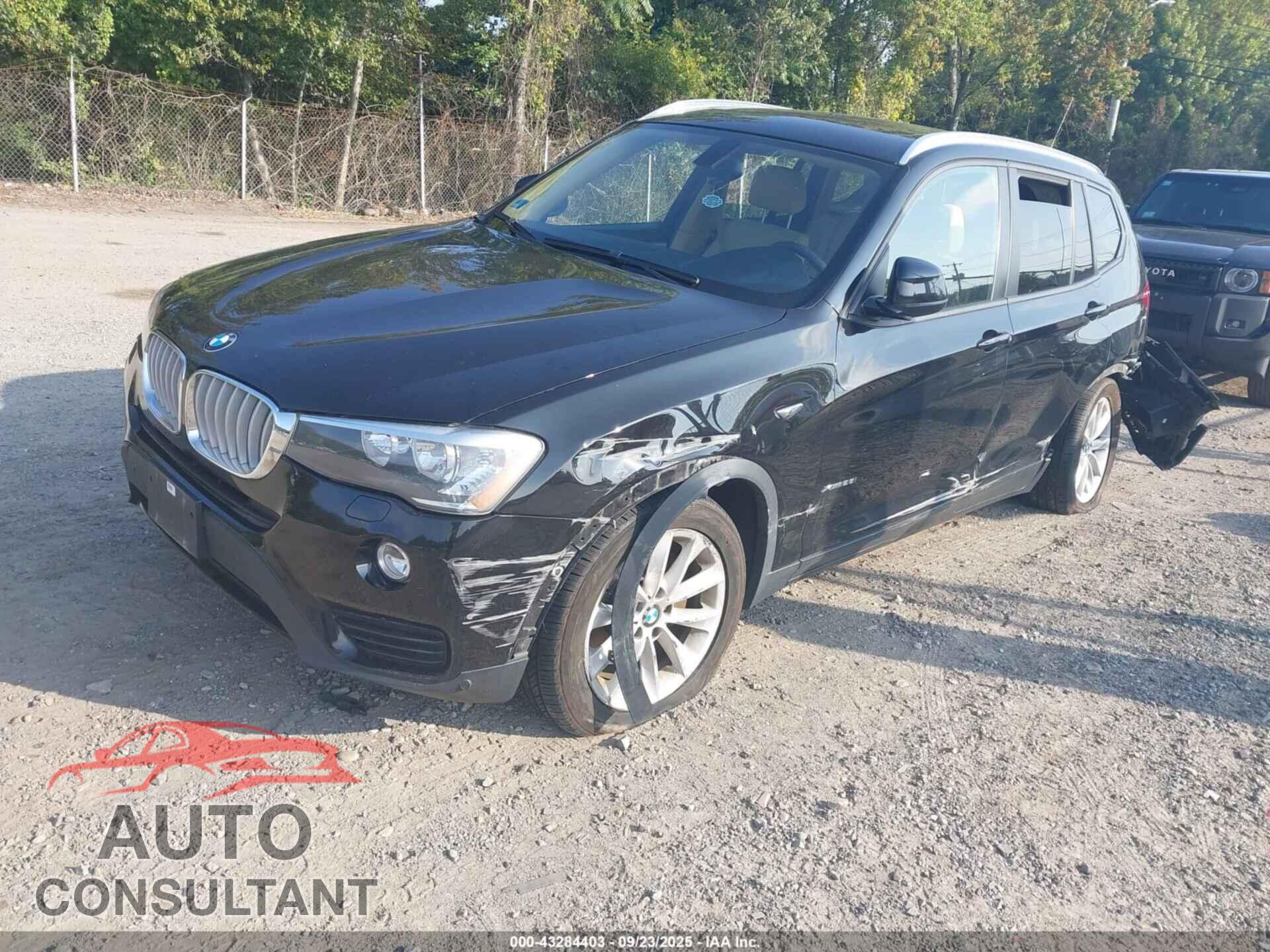 BMW X3 2015 - 5UXWX9C5XF0D57407