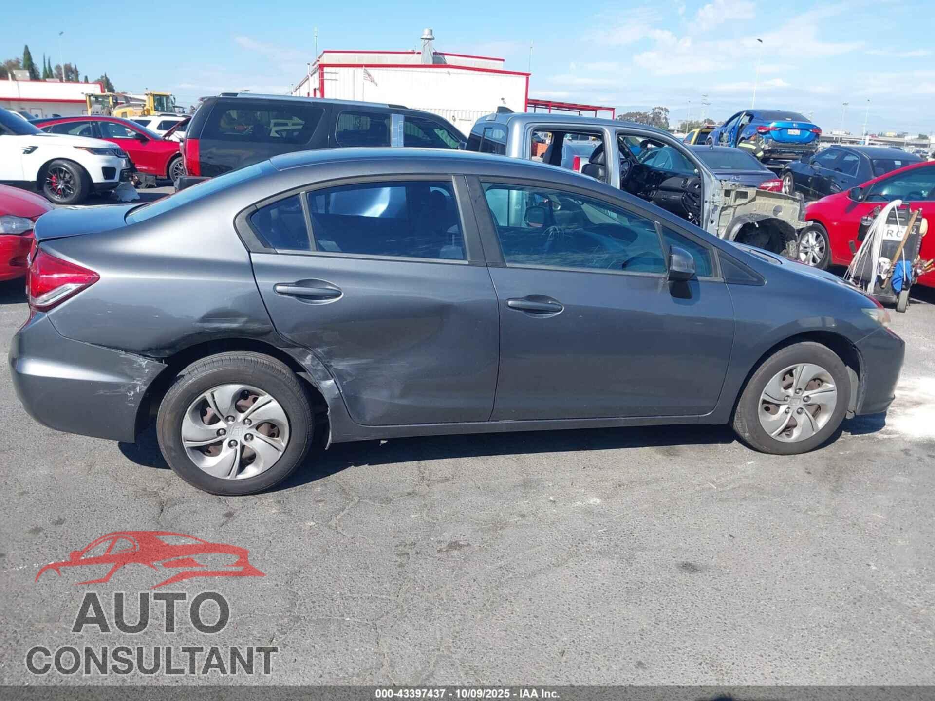 HONDA CIVIC 2013 - 19XFB2F5XDE225185