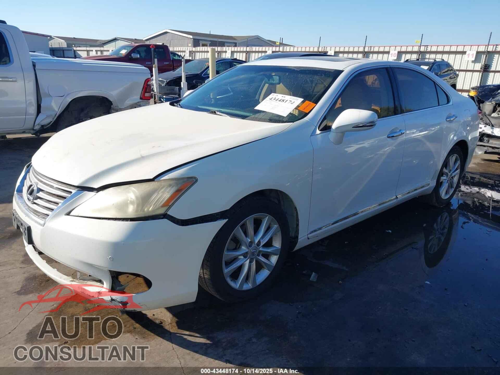 LEXUS ES 350 2010 - JTHBK1EG2A2374581