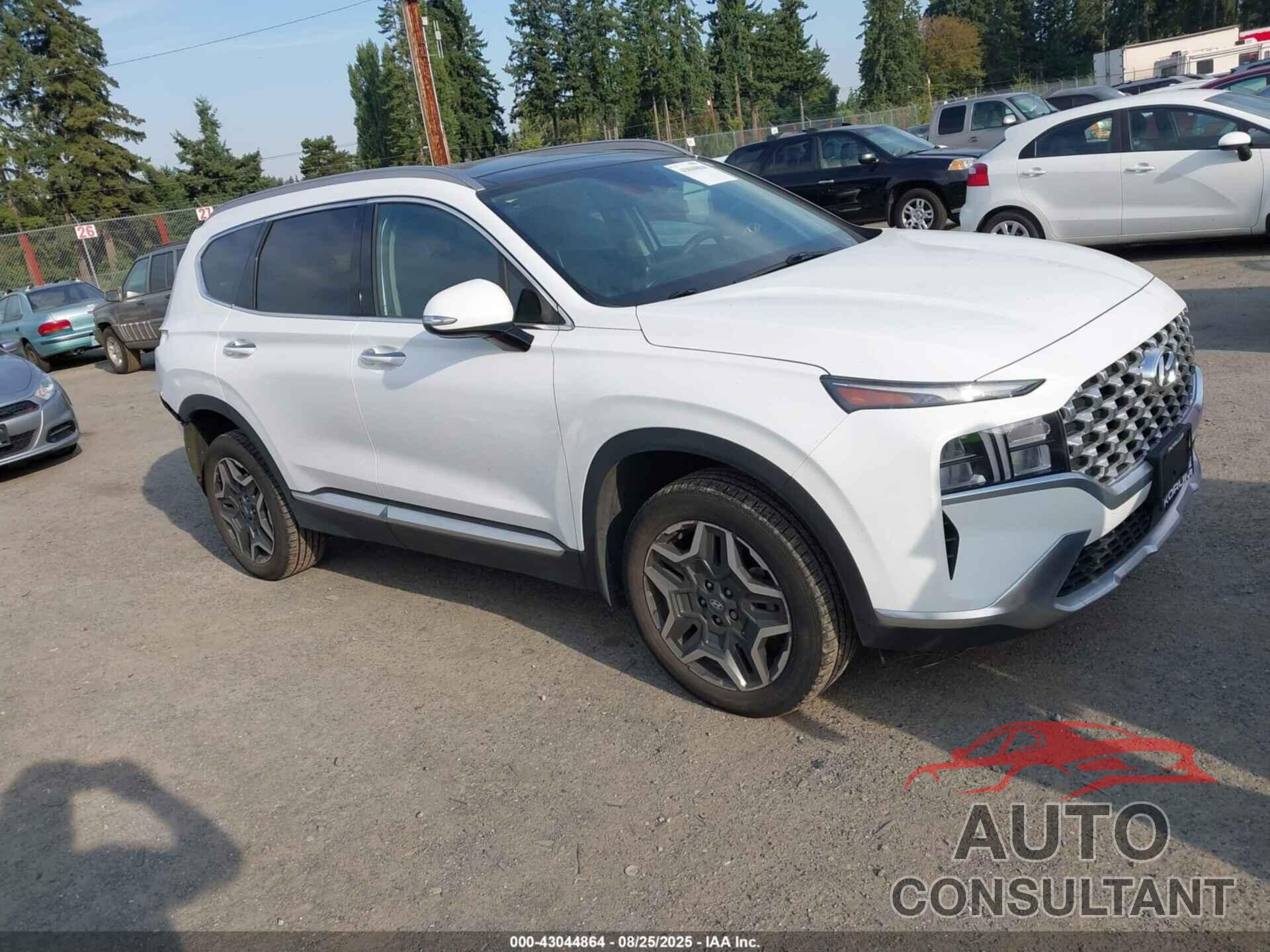 HYUNDAI SANTA FE HYBRID 2022 - KM8S3DA10NU054327