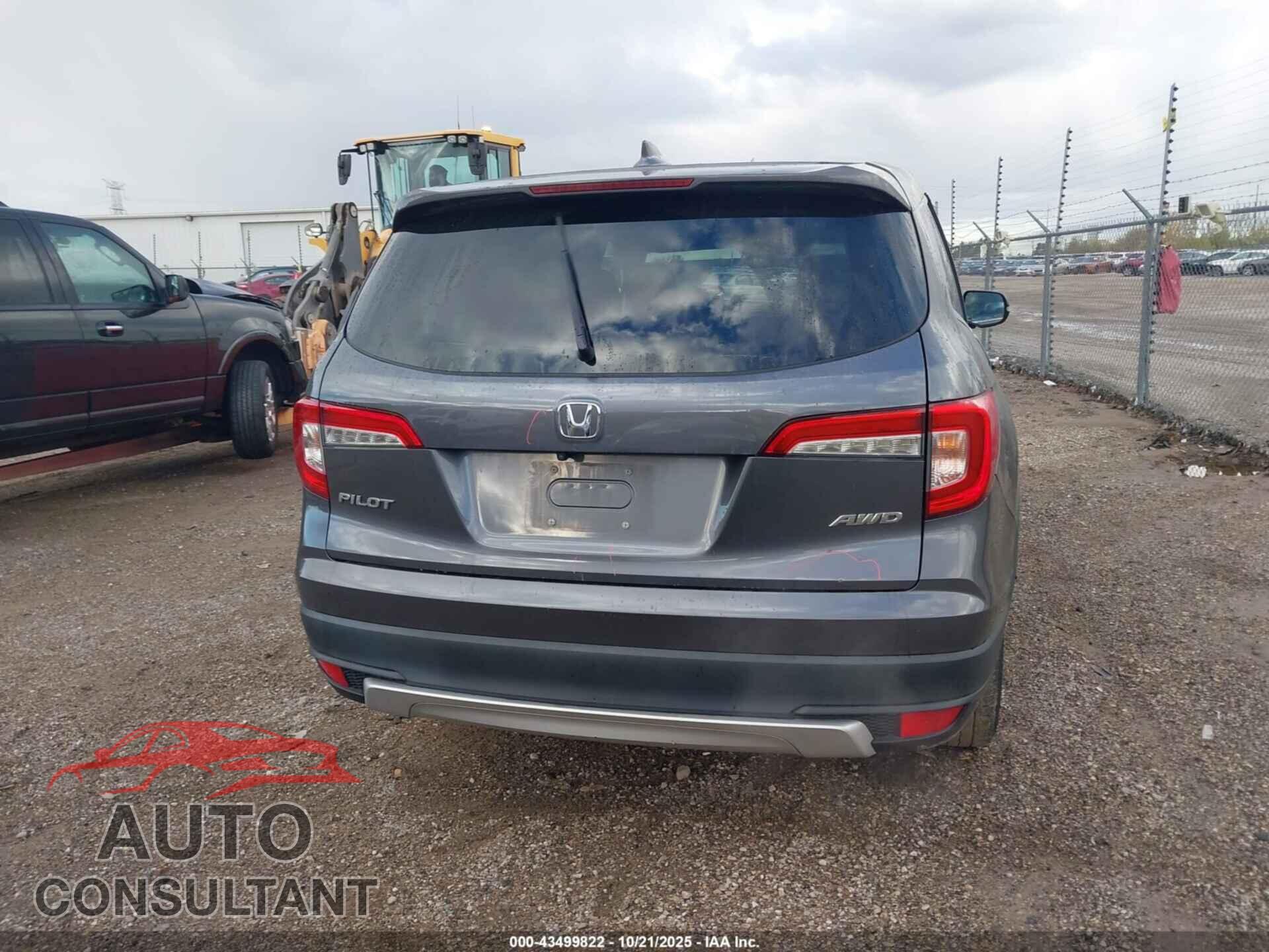 HONDA PILOT 2019 - 5FNYF6H59KB022751