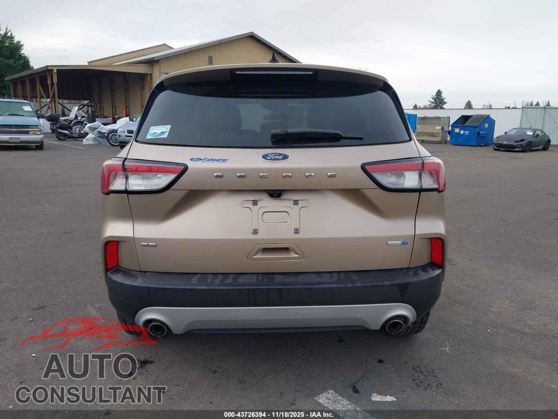 FORD ESCAPE 2020 - 1FMCU9G66LUA77724