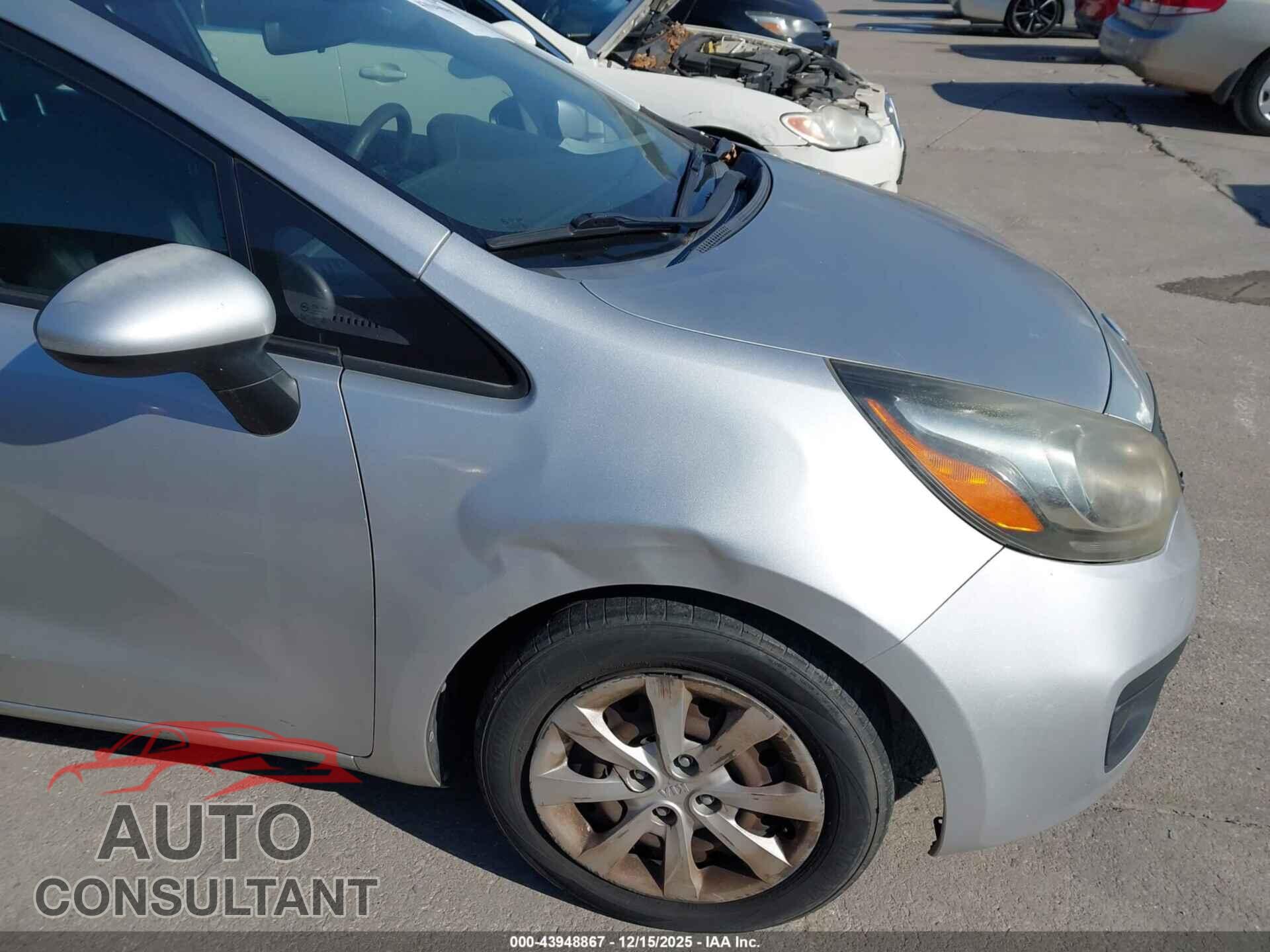 KIA RIO 2013 - KNADM4A36D6199075
