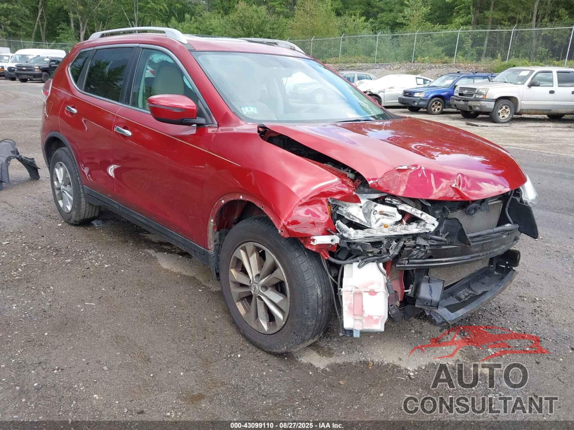 NISSAN ROGUE 2016 - 5N1AT2MV0GC745686