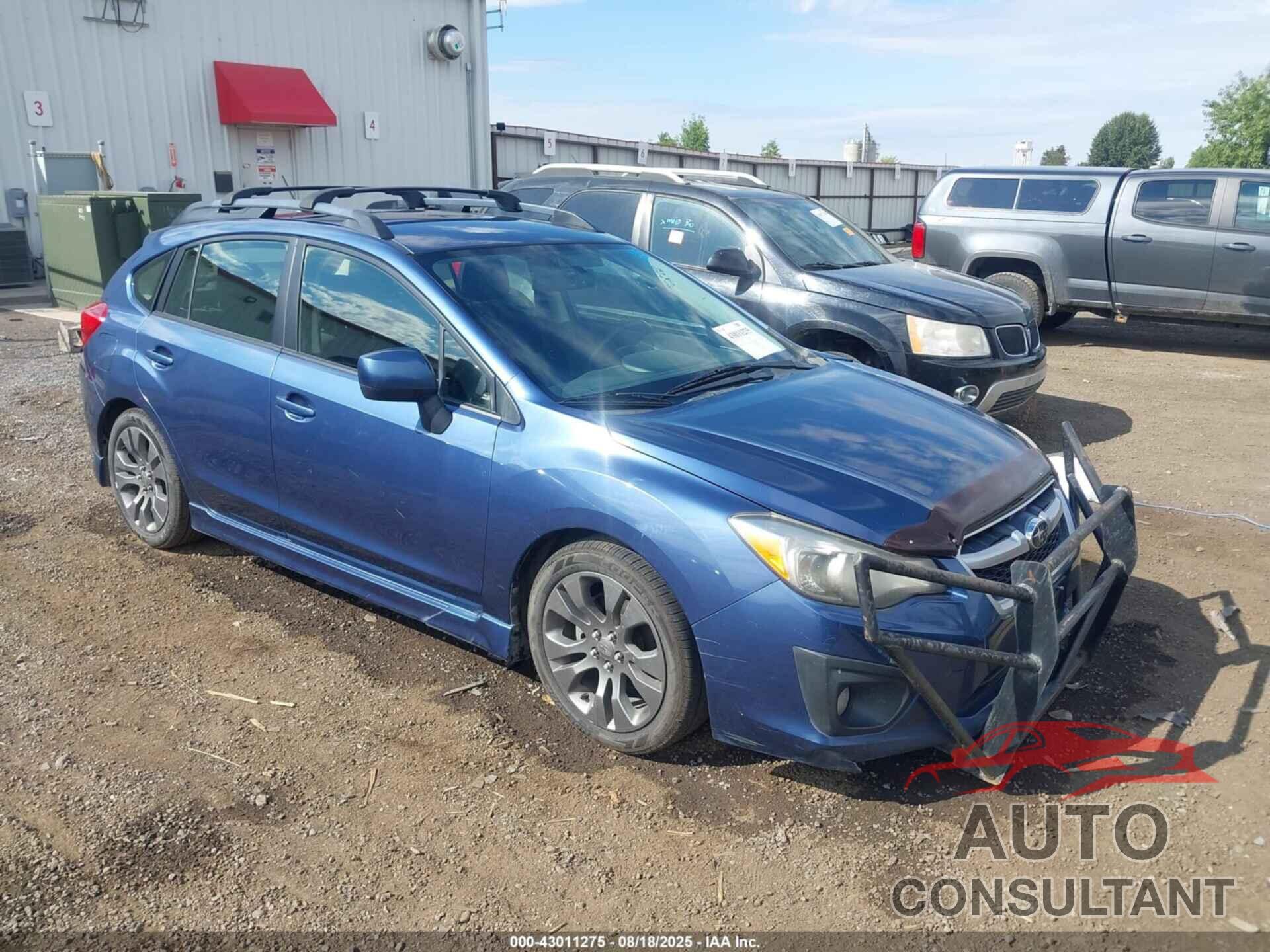 SUBARU IMPREZA 2012 - JF1GPAL65CH247414