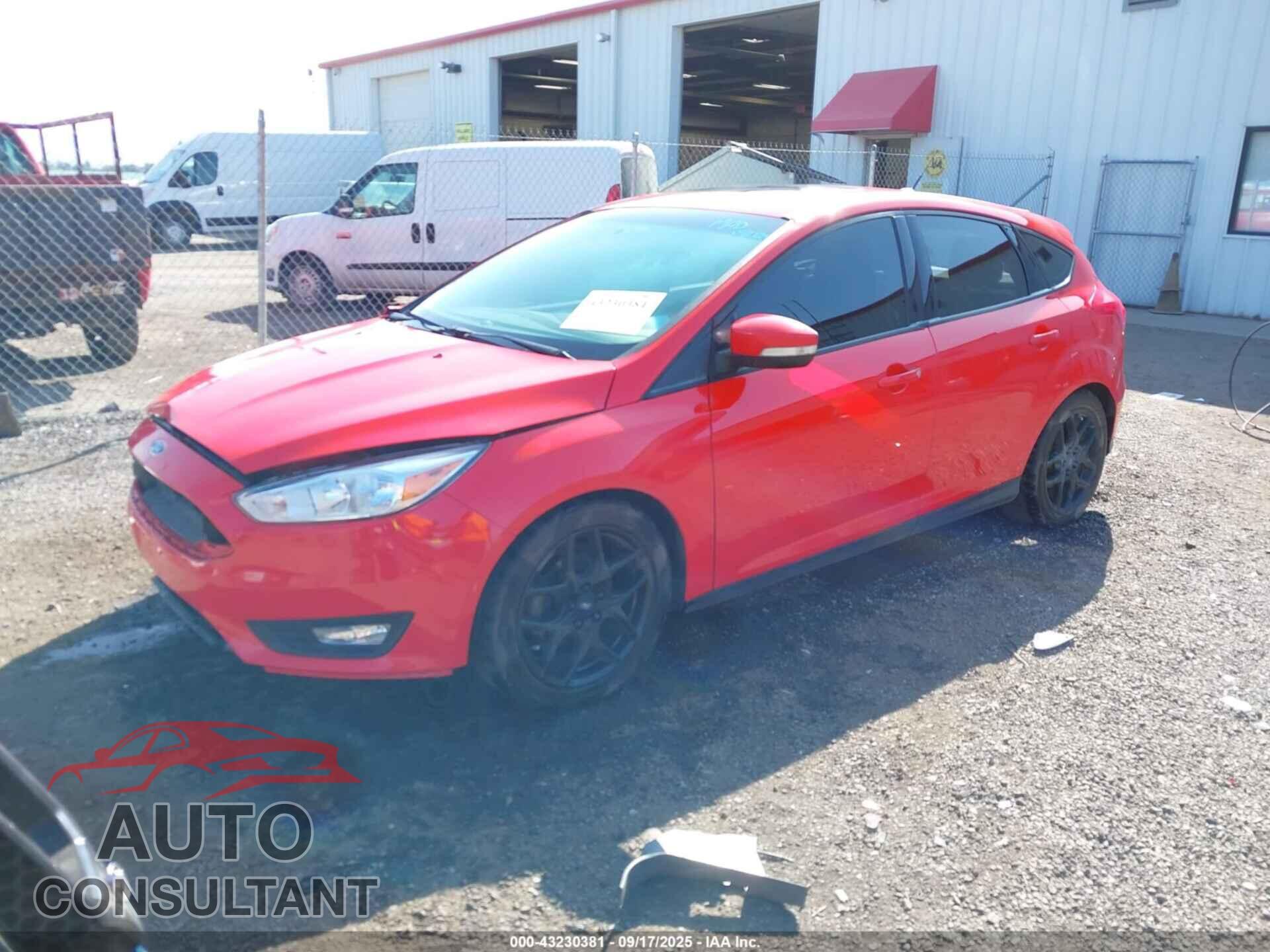 FORD FOCUS 2016 - 1FADP3K29GL307565
