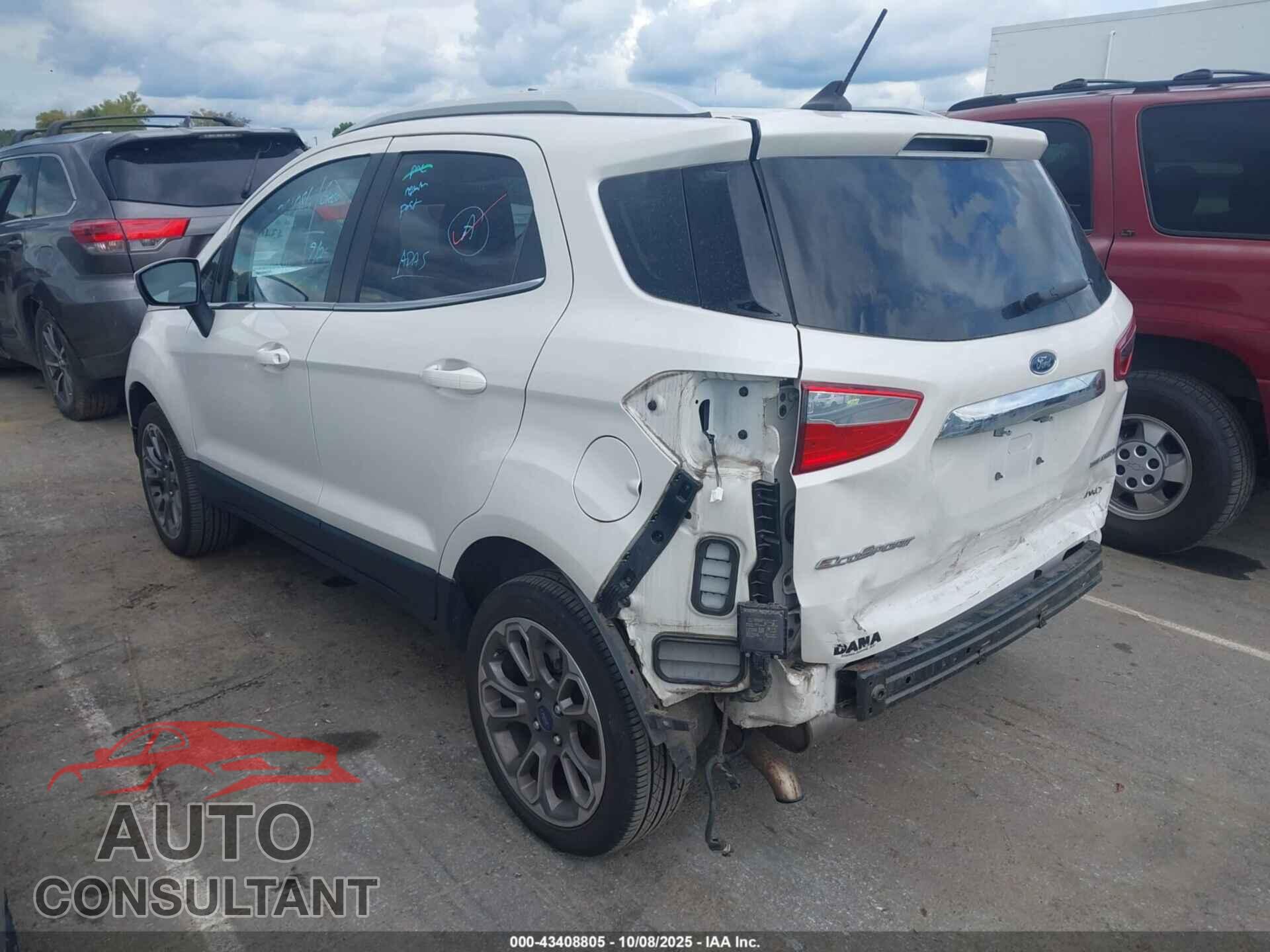 FORD ECOSPORT 2019 - MAJ6S3KL8KC310935