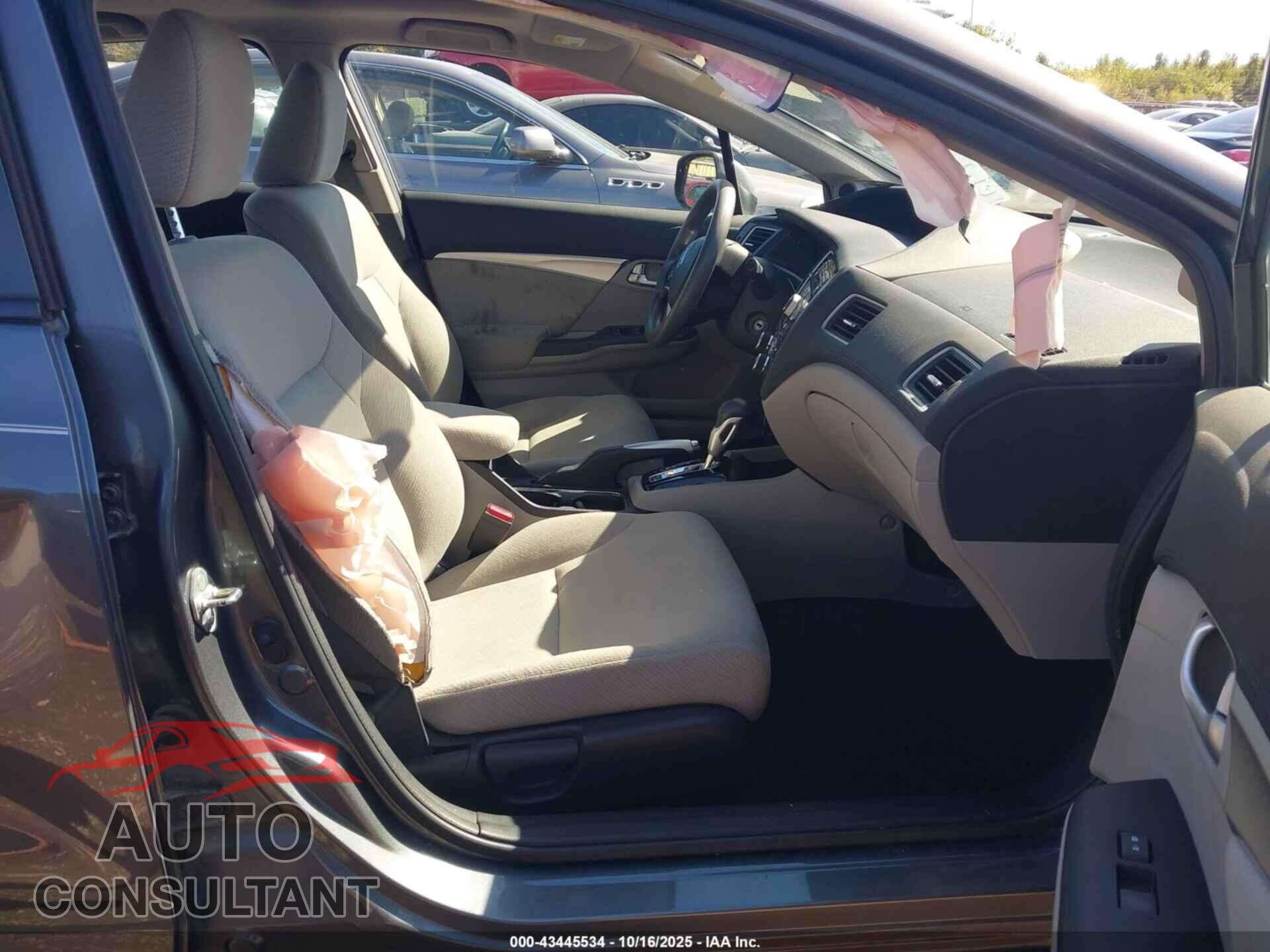 HONDA CIVIC 2013 - 19XFB2F88DE031264