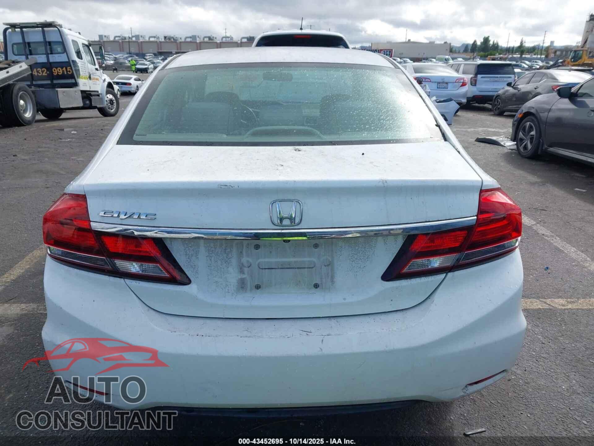 HONDA CIVIC 2015 - 19XFB2F59FE285607