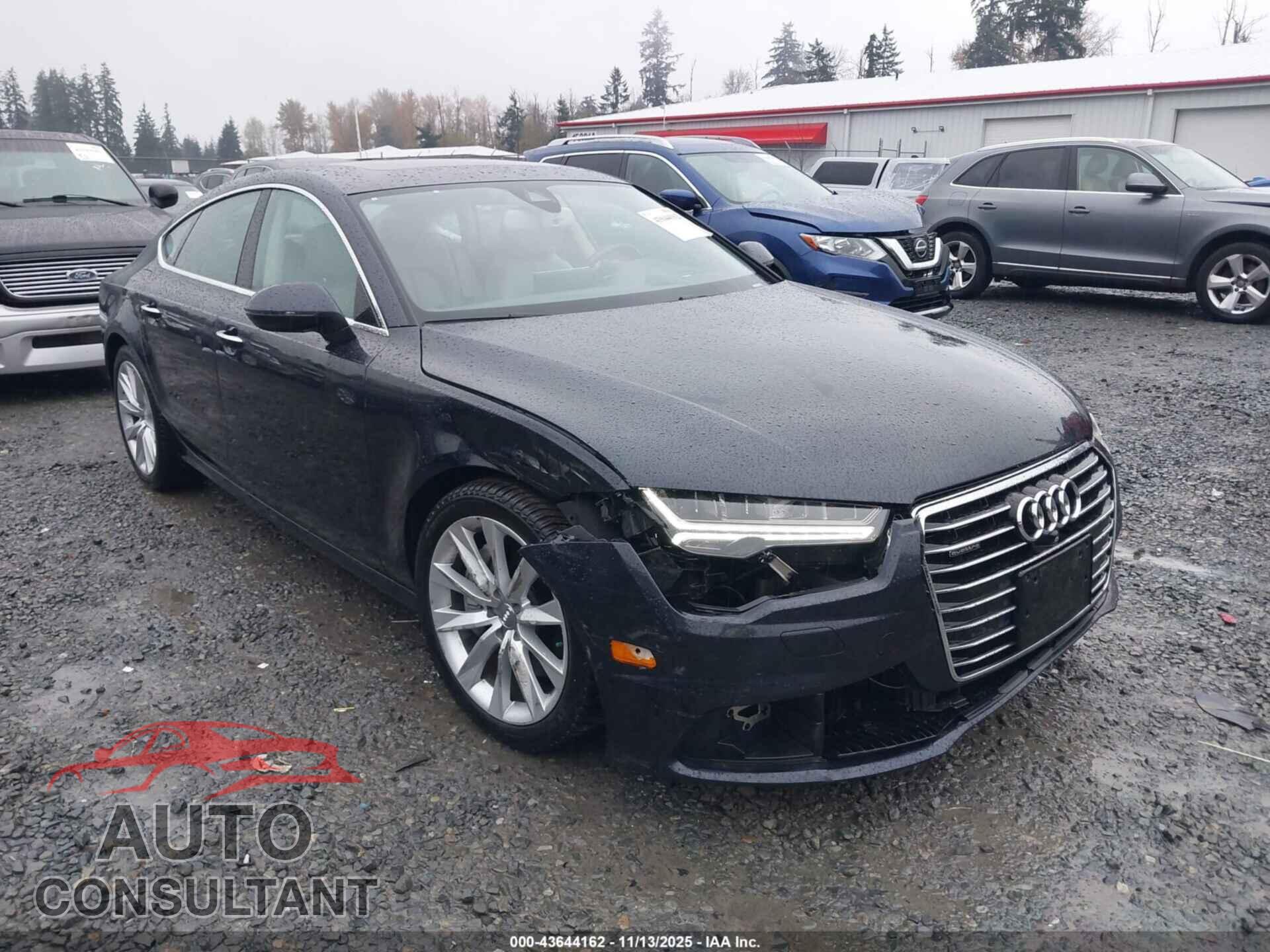 AUDI A7 2016 - WAU2MAFC3GN045349