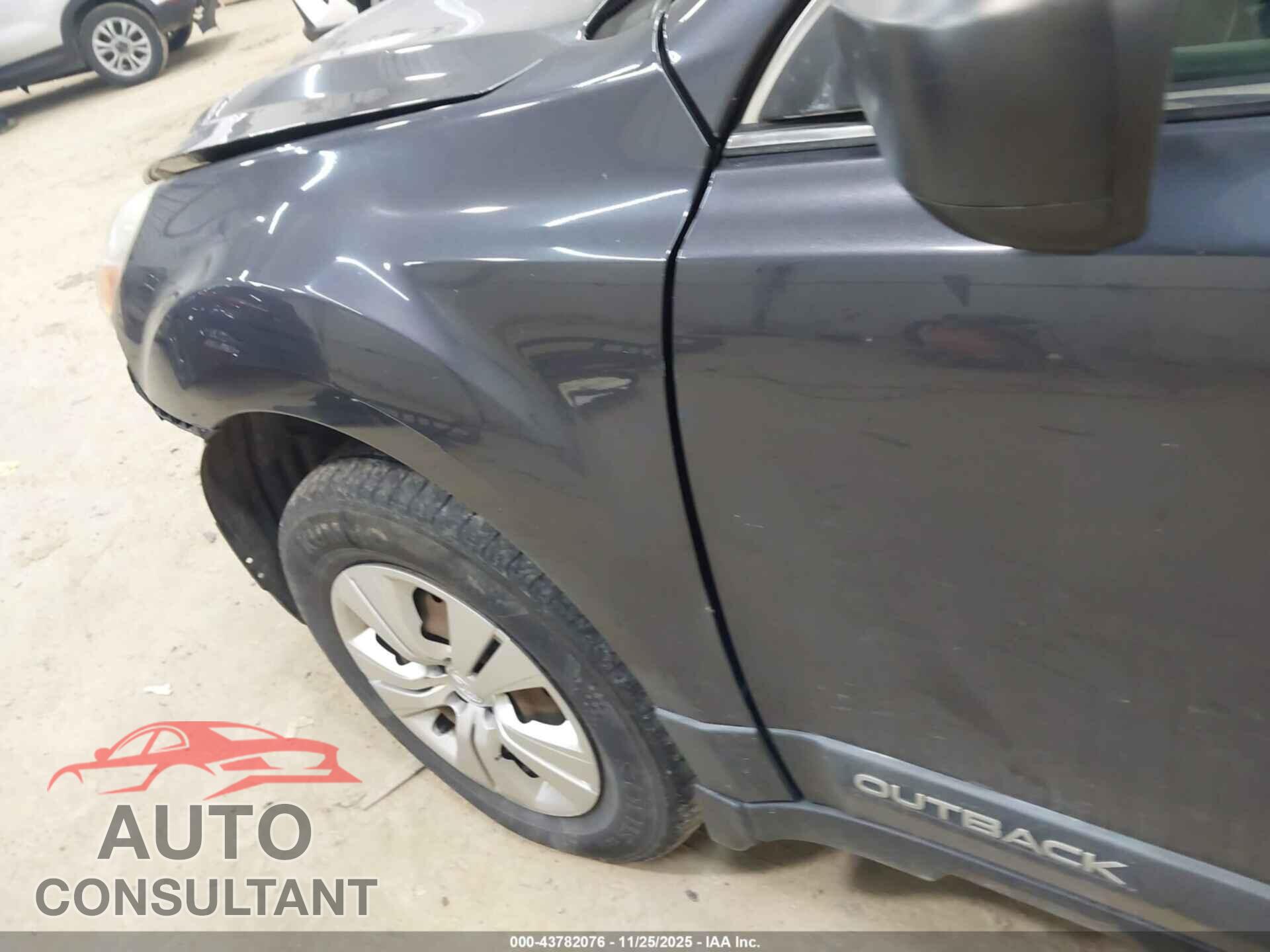 SUBARU OUTBACK 2013 - 4S4BRBAC2D3259642