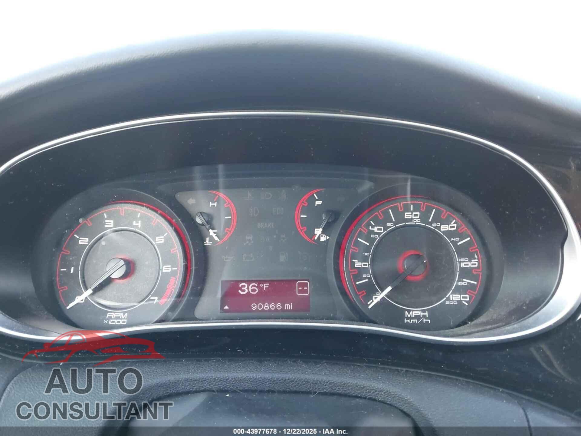 DODGE DART 2013 - 1C3CDFAH3DD215285