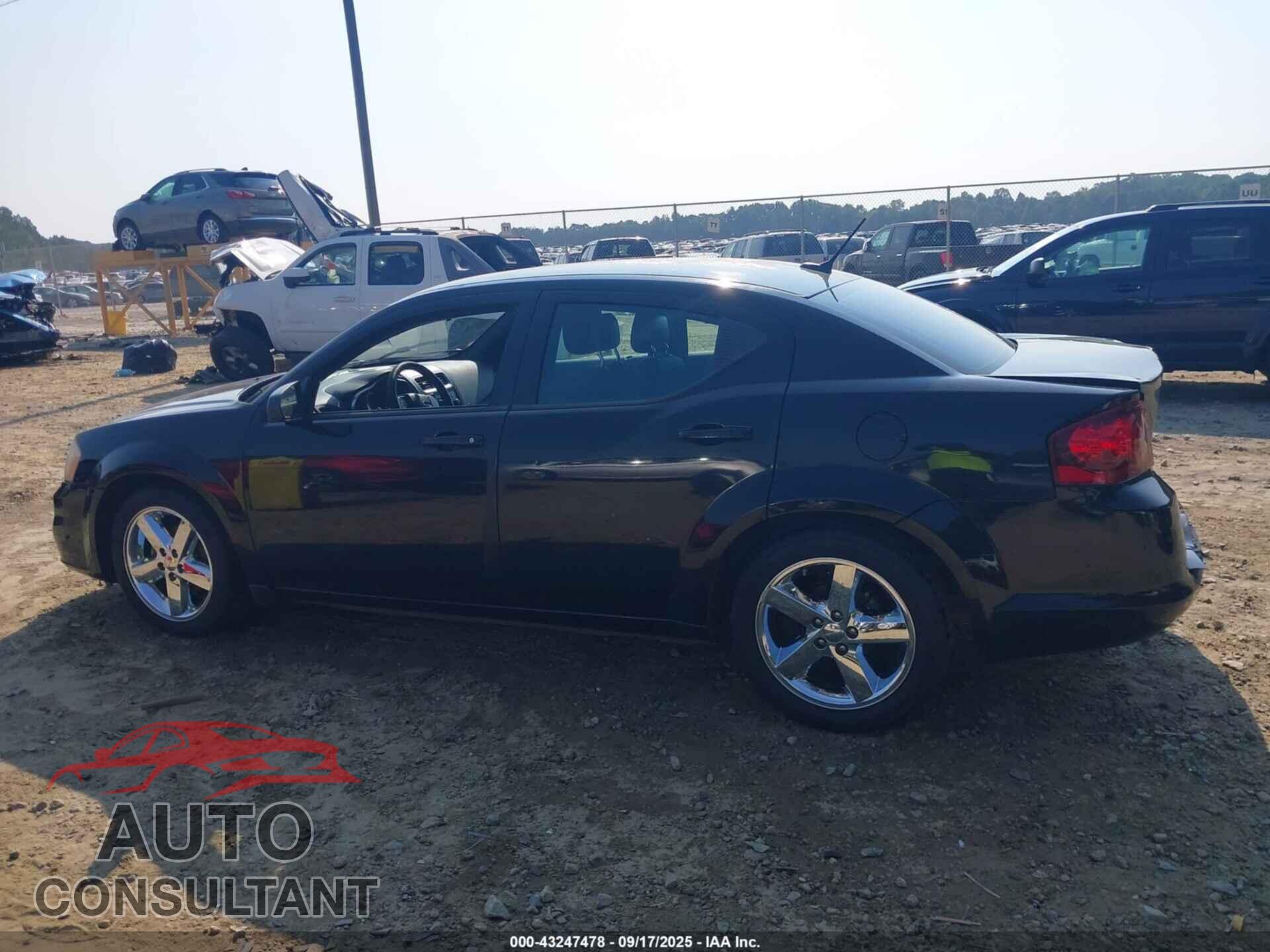 DODGE AVENGER 2012 - 1C3CDZAB7CN247176