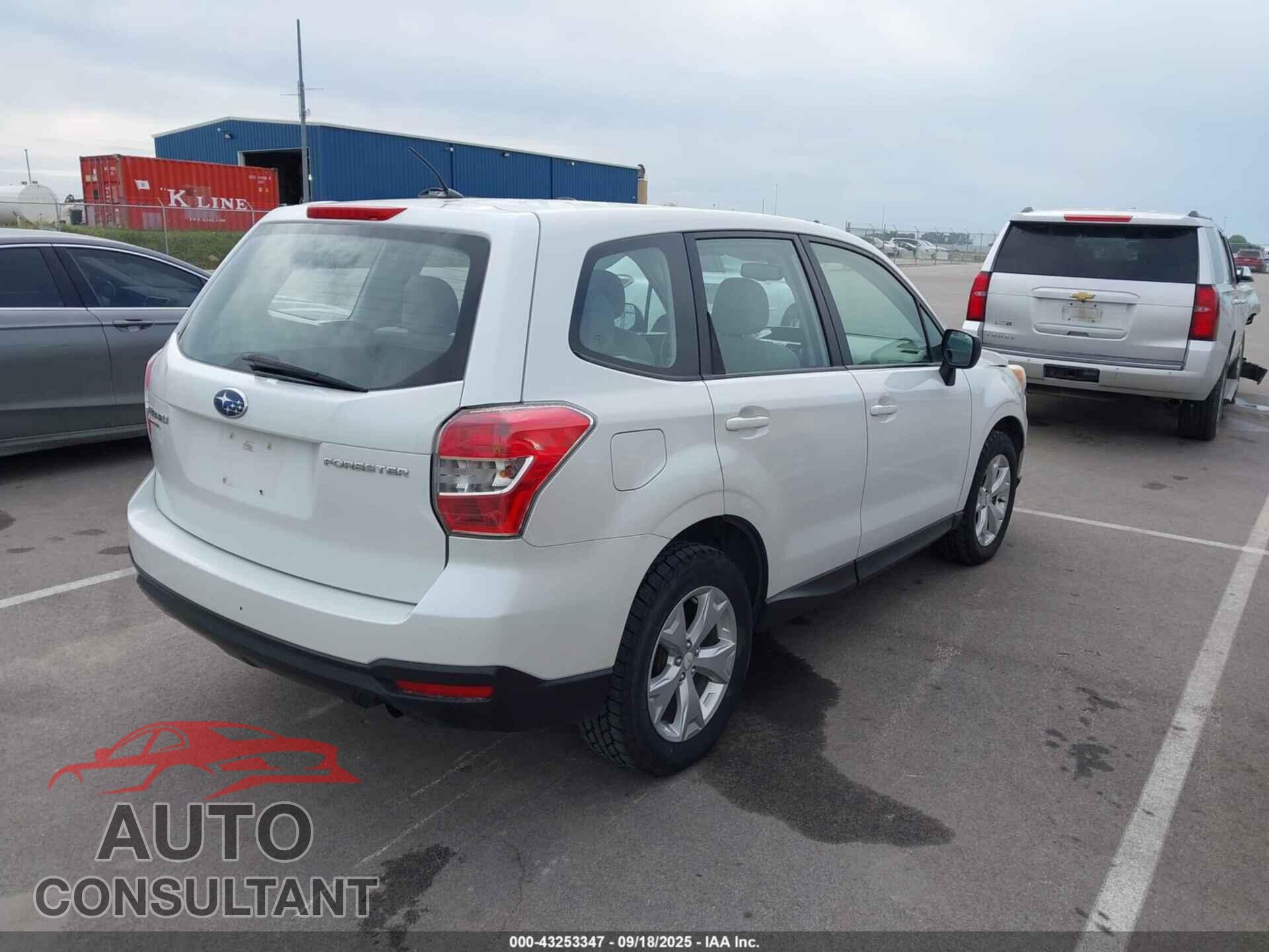 SUBARU FORESTER 2014 - JF2SJAAC5EH475724