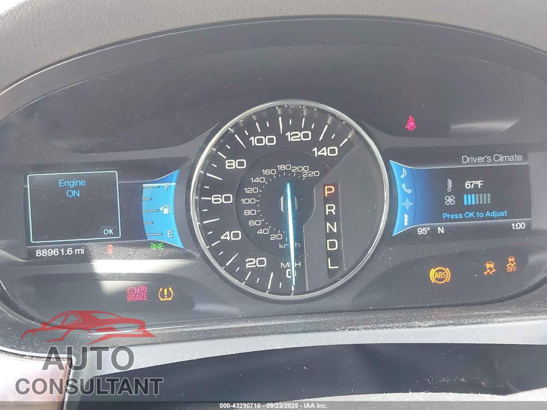 FORD EDGE 2013 - 2FMDK3K97DBB65083