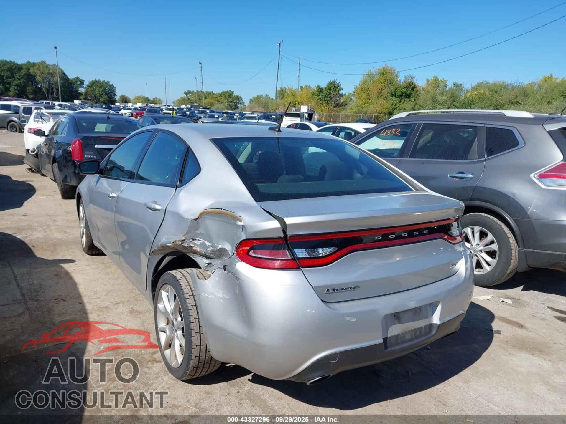 DODGE DART 2013 - 1C3CDFBA6DD324048
