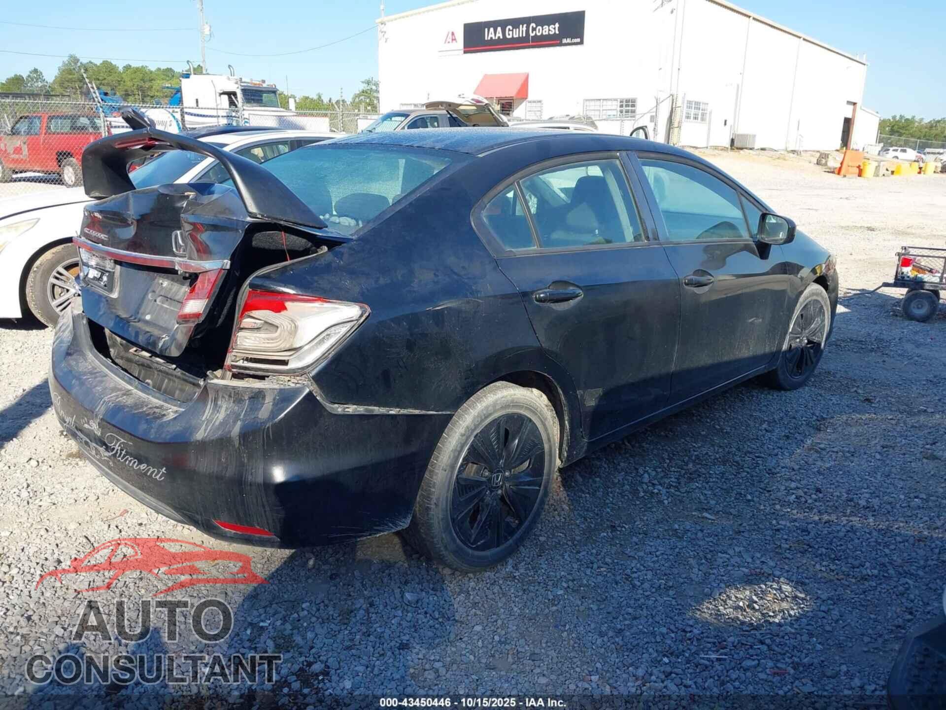 HONDA CIVIC 2014 - 19XFB2F57EE068314
