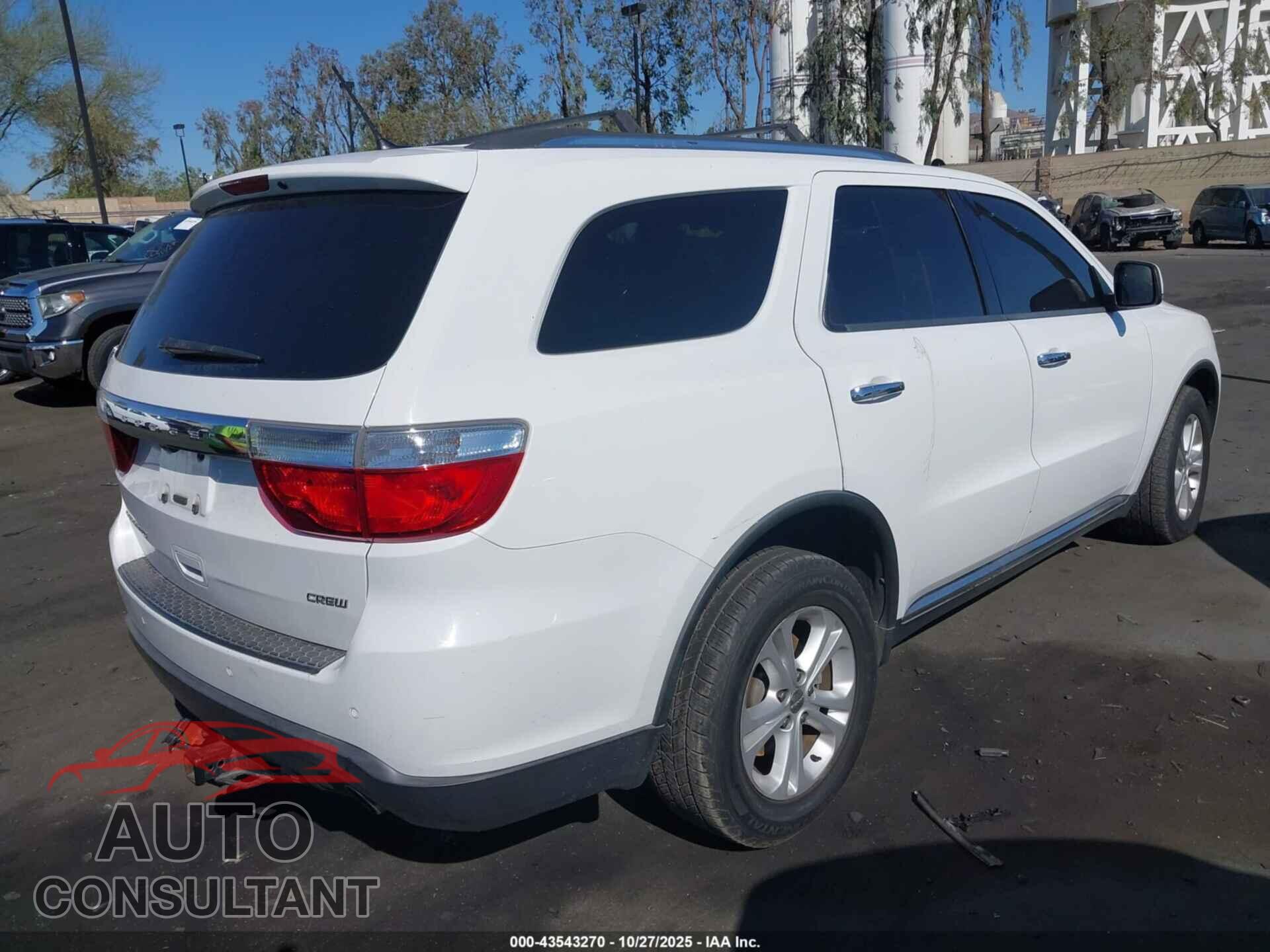 DODGE DURANGO 2013 - 1C4SDHDT8DC527594
