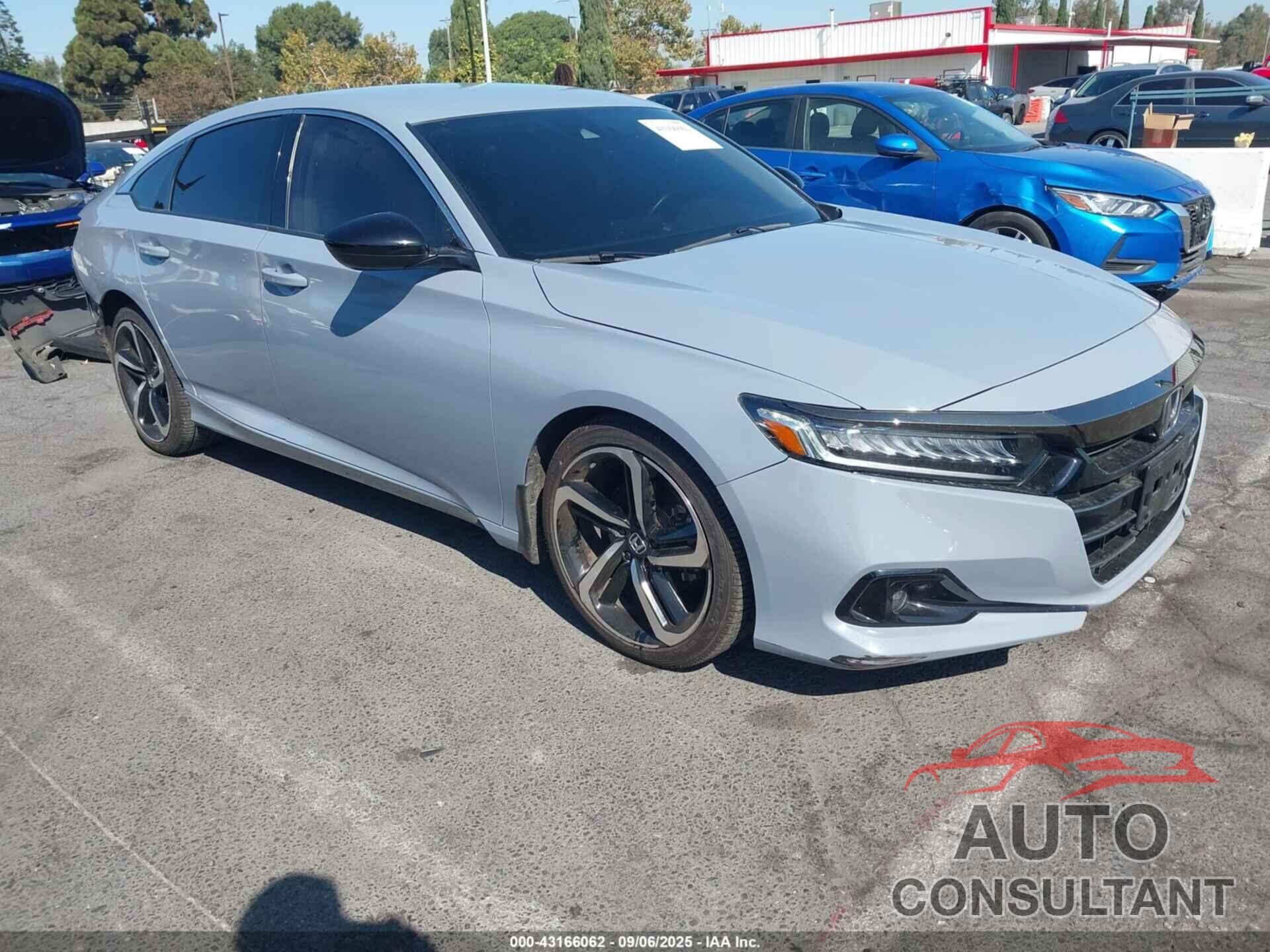 HONDA ACCORD 2021 - 1HGCV1F49MA083234
