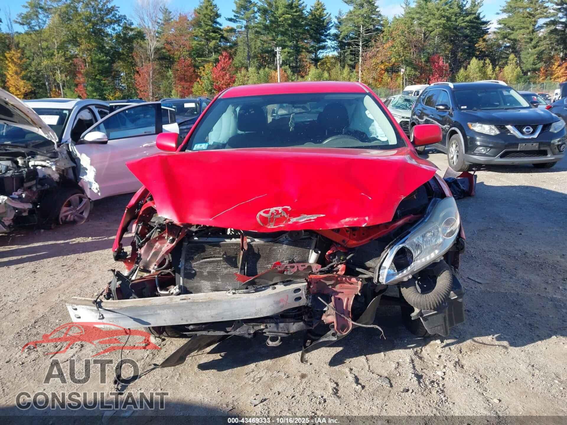 TOYOTA MATRIX 2012 - 2T1LE4EE9CC021207